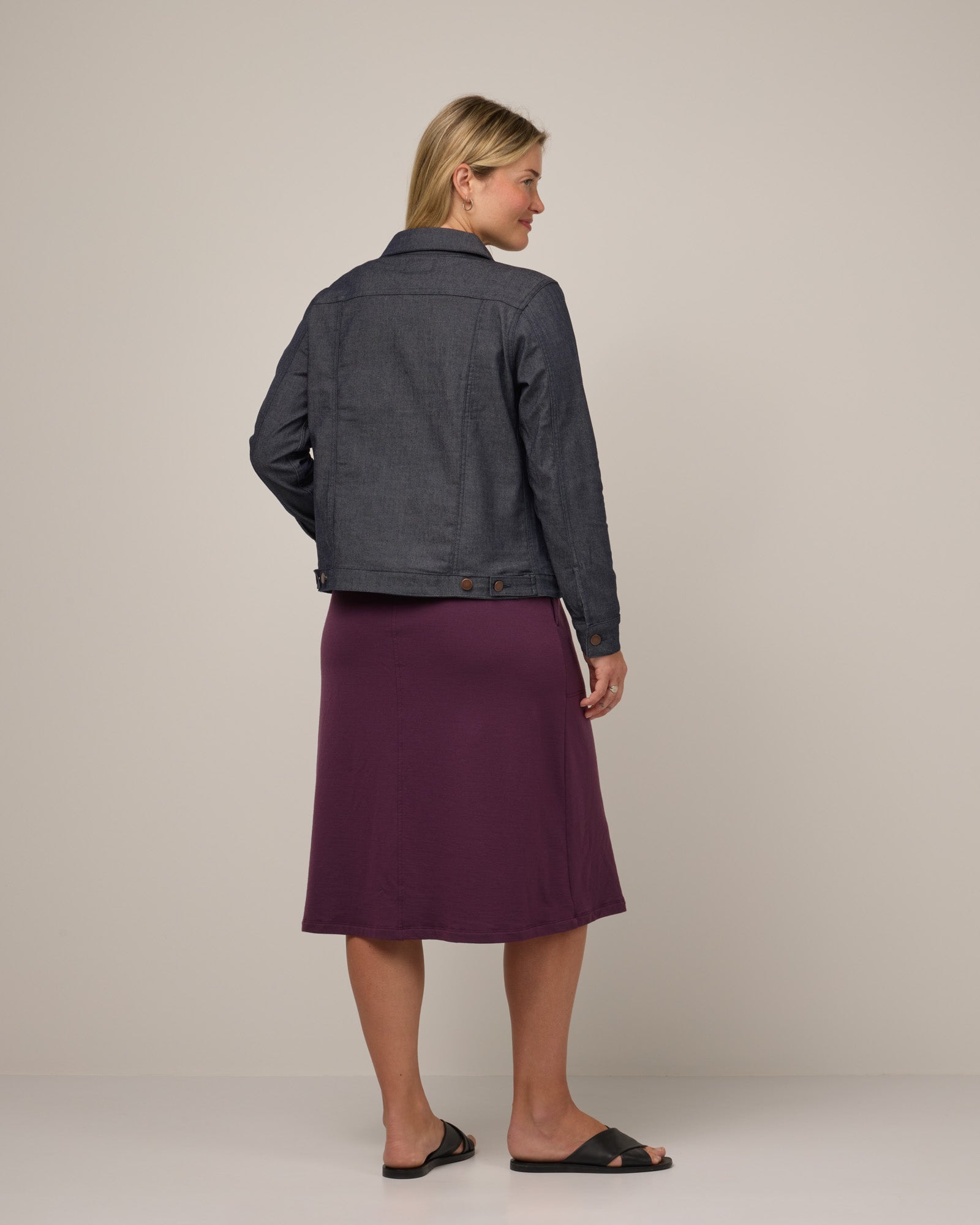 Logan Merino Wool Denim Jacket - Indigo Blue – Logan Denim Jacket