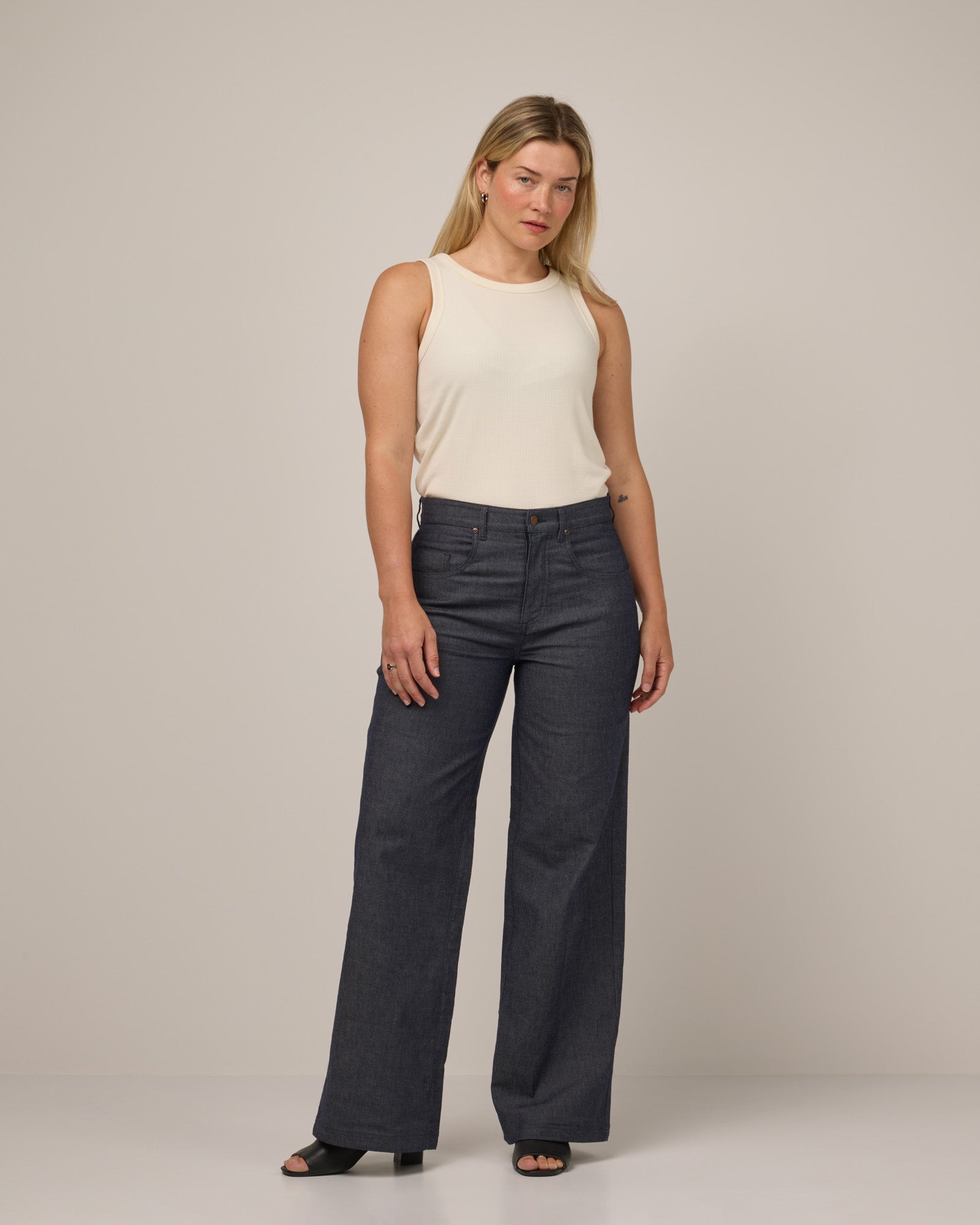 Beck Wide Leg Denim Jean