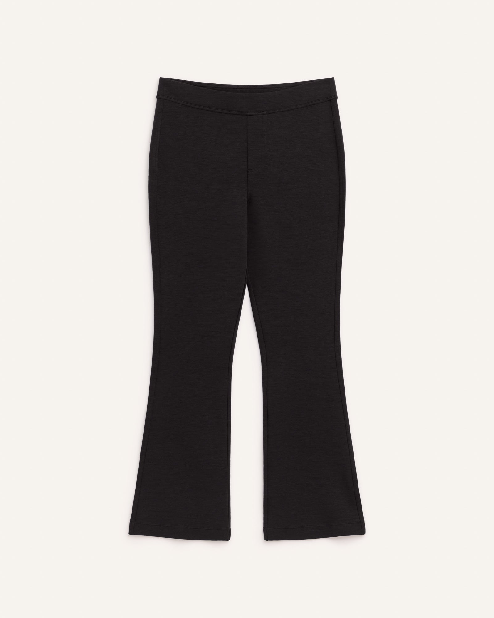 Foster Merino Wool Ponte Kick Flare Pant- Black – Foster Kick