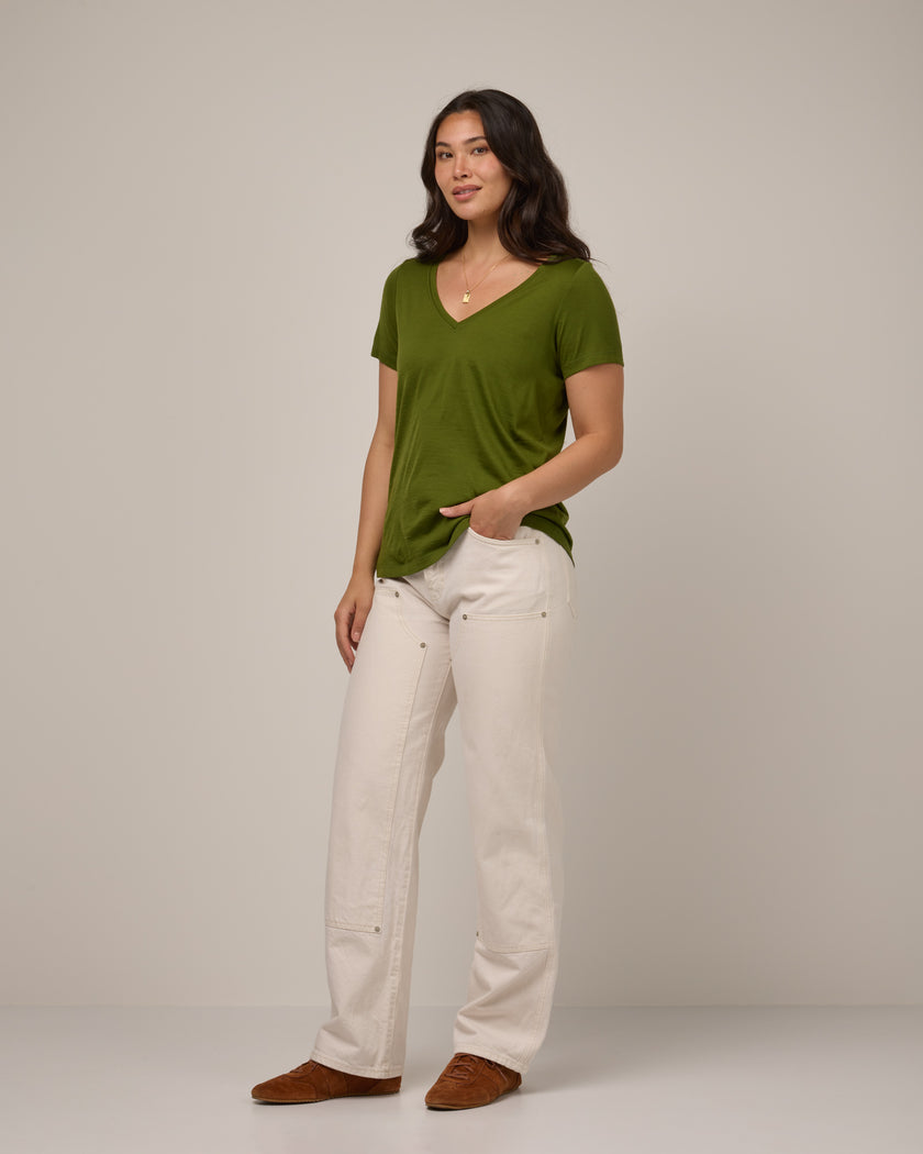 Morgan V-Neck Tee