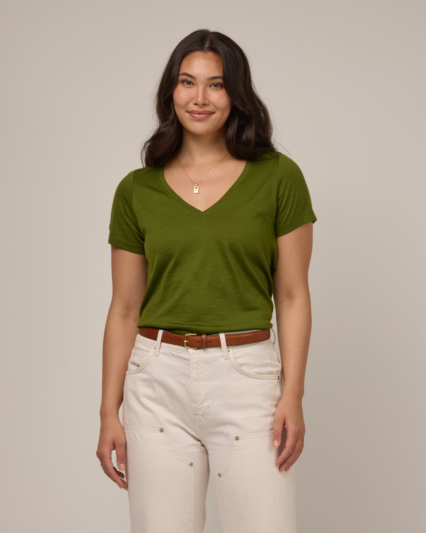 Morgan V-Neck Tee