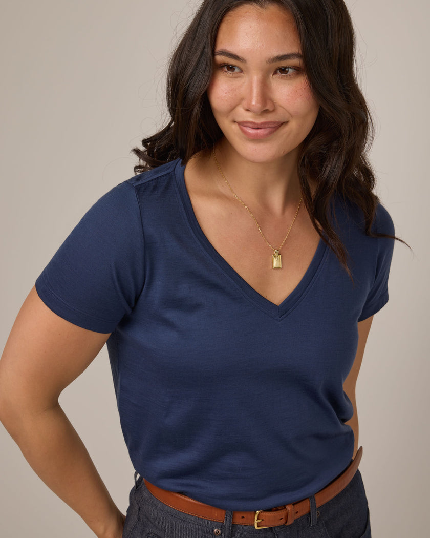 Morgan V-Neck Tee
