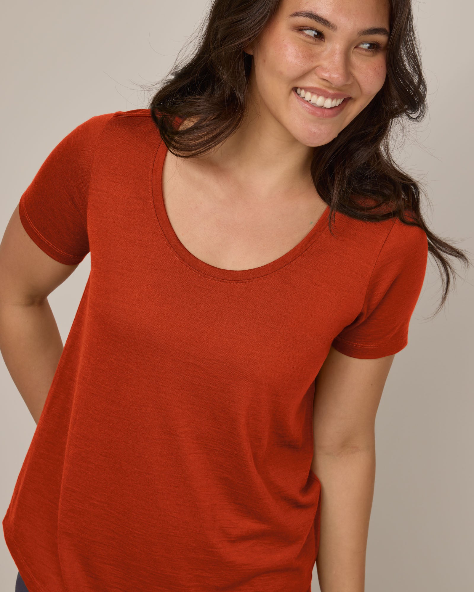 Stella Signature Scoop Neck Tee