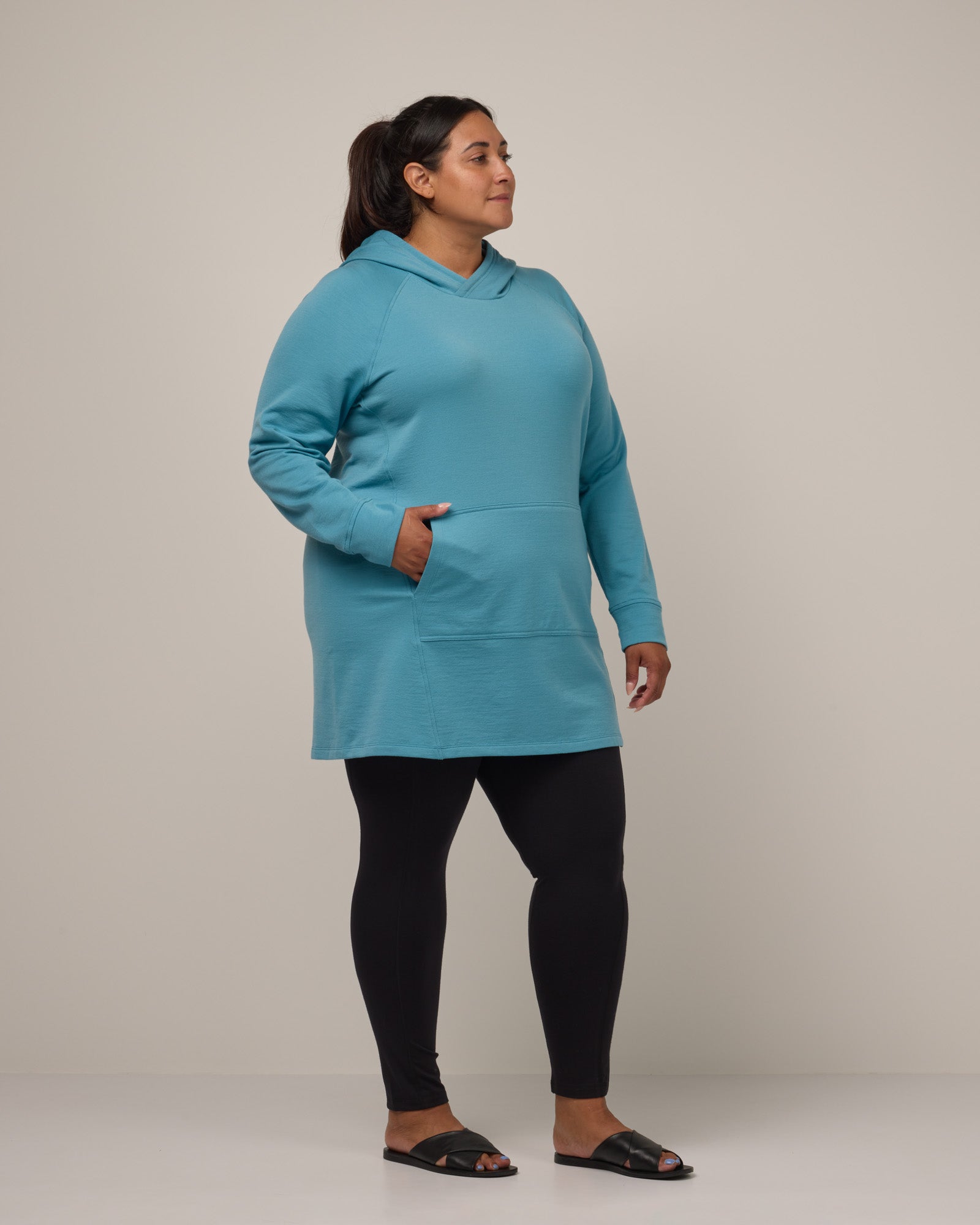 model-spec:Ally is 5'7", wearing a size 2X