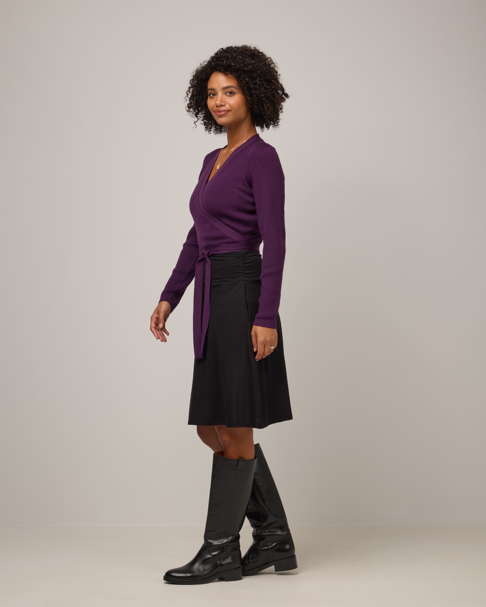 Adeline Wrap Sweater