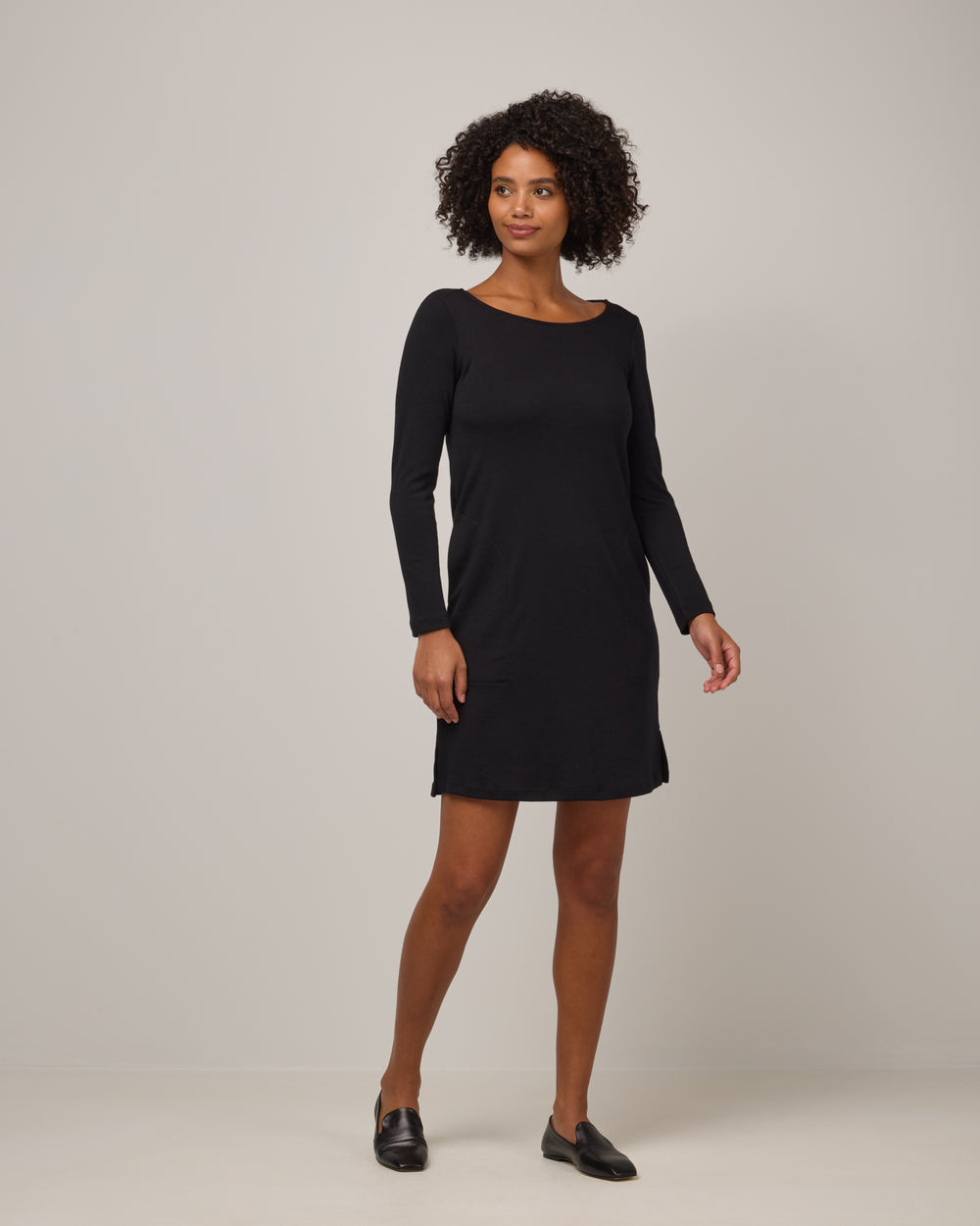 Margo Merino Wool Shift Dress