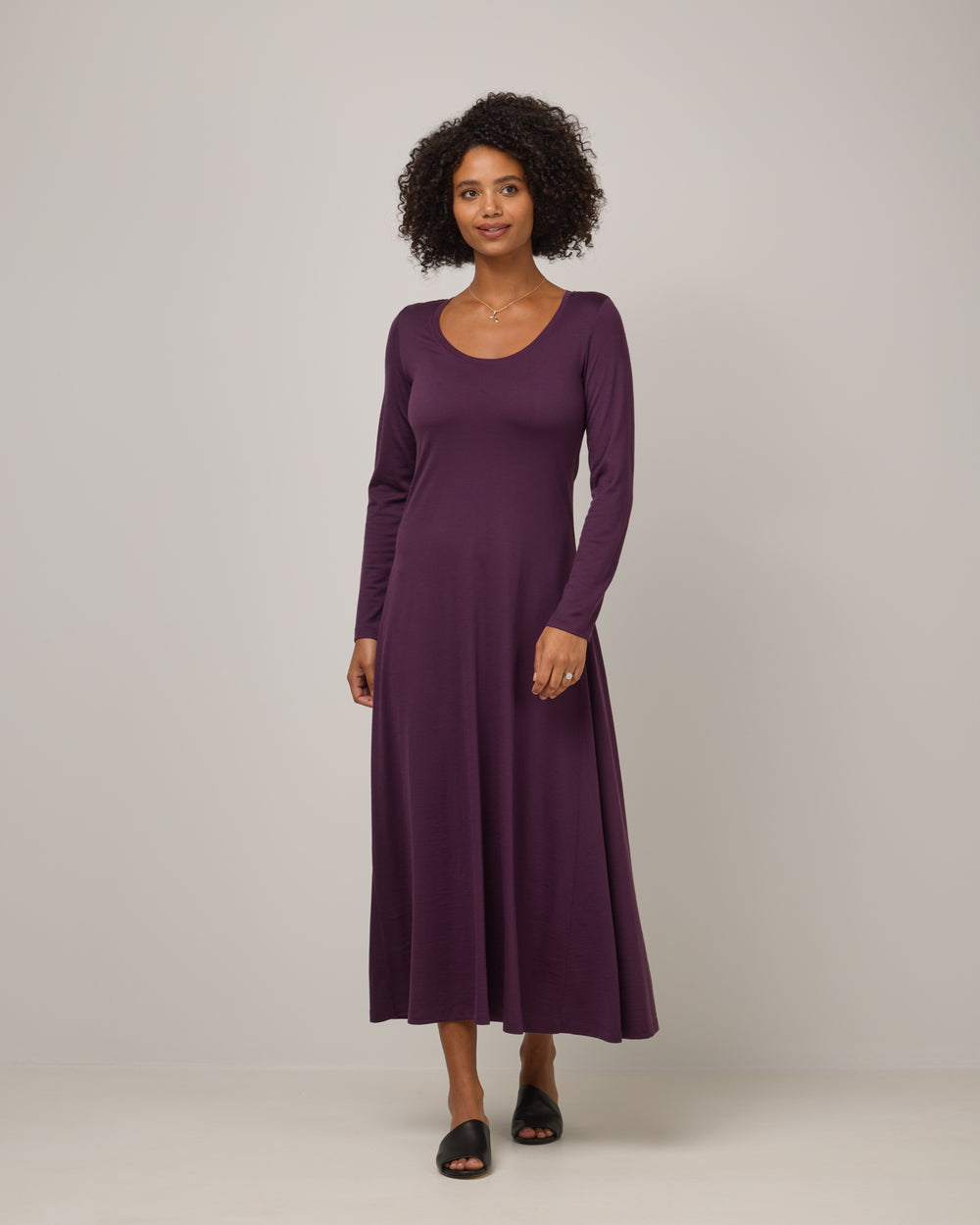 Valerie Merino Wool Maxi Dress - Marionberry – Valerie Maxi Dress