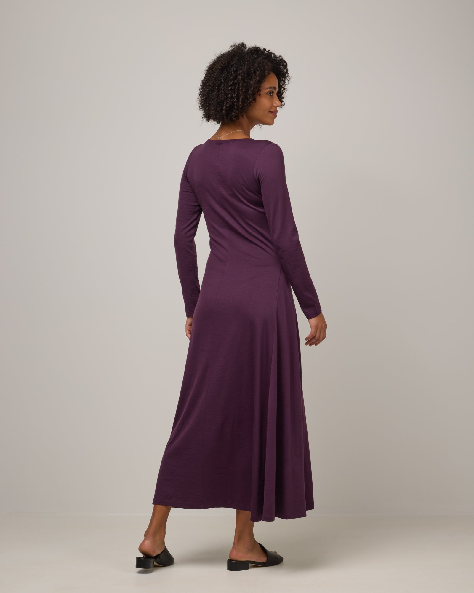Valerie Merino Wool Maxi Dress - Marionberry – Valerie Maxi Dress
