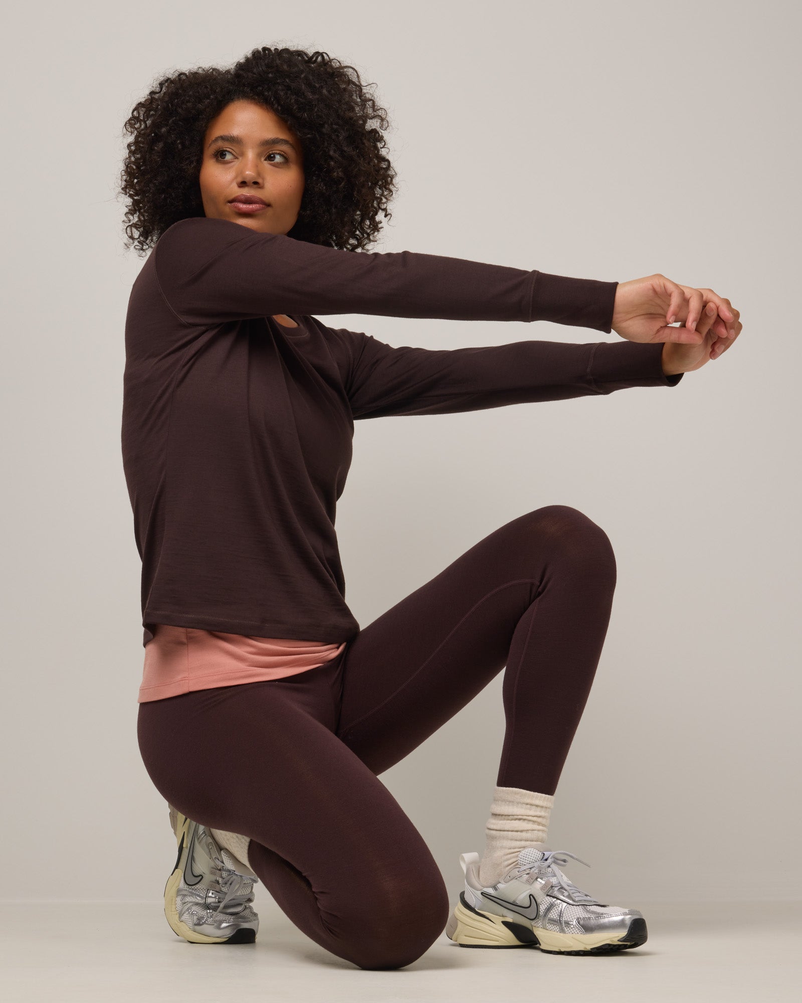 Summit Merino Wool Legging - Espresso – Axis Midweight Legging | wool&