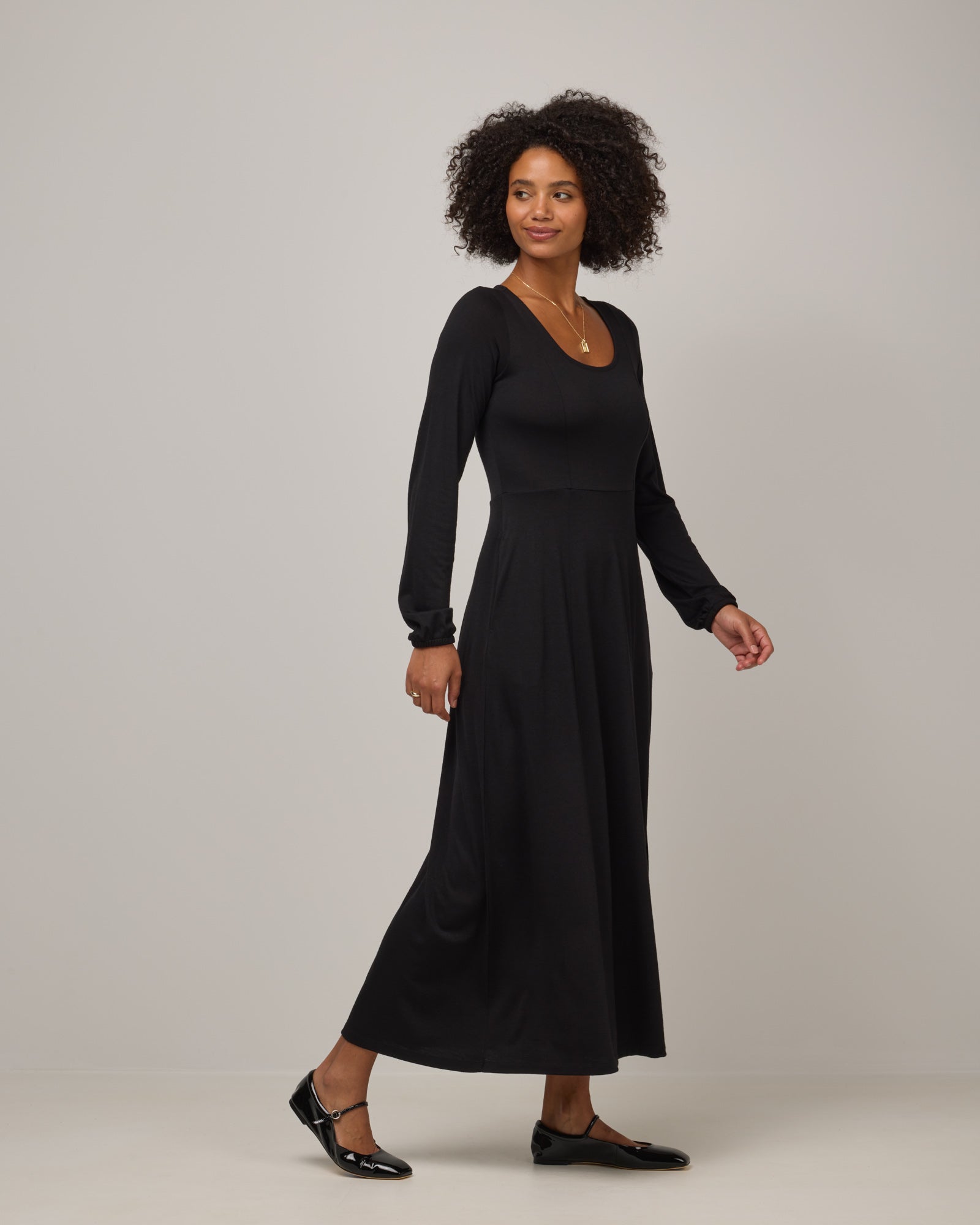 Ahna Merino Wool Empire Waist Dress Ahna Merino Wool Empire Waist Dress