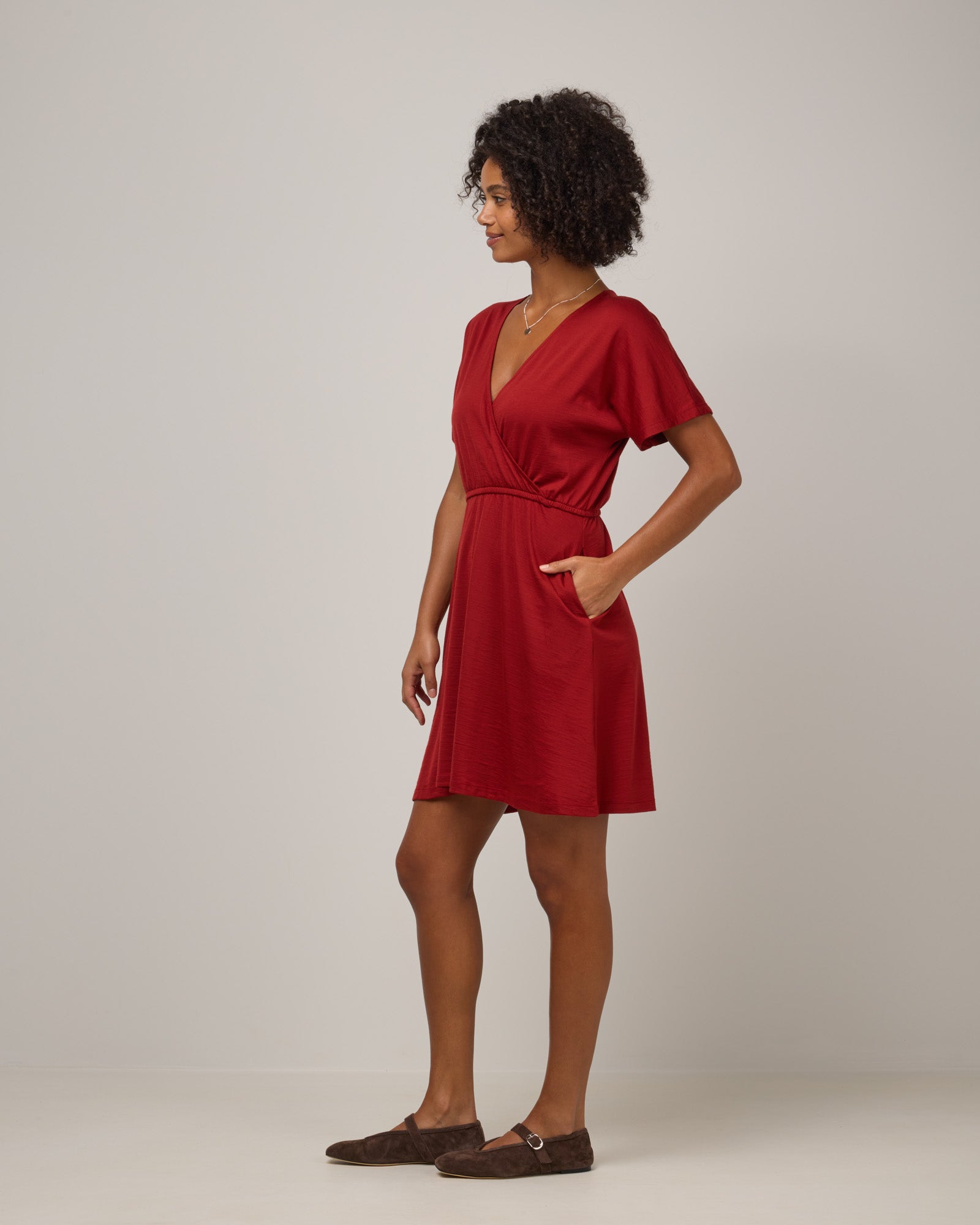 Brooklyn Reversible Dress - Modern Red Brooklyn Reversible Dress - Modern Red
