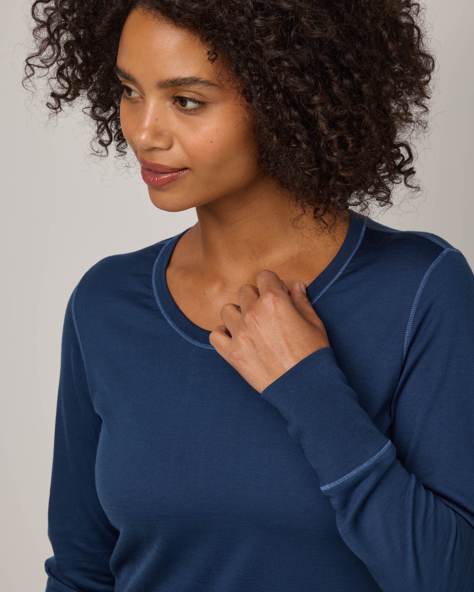 Billie Tonal Stitch Tee