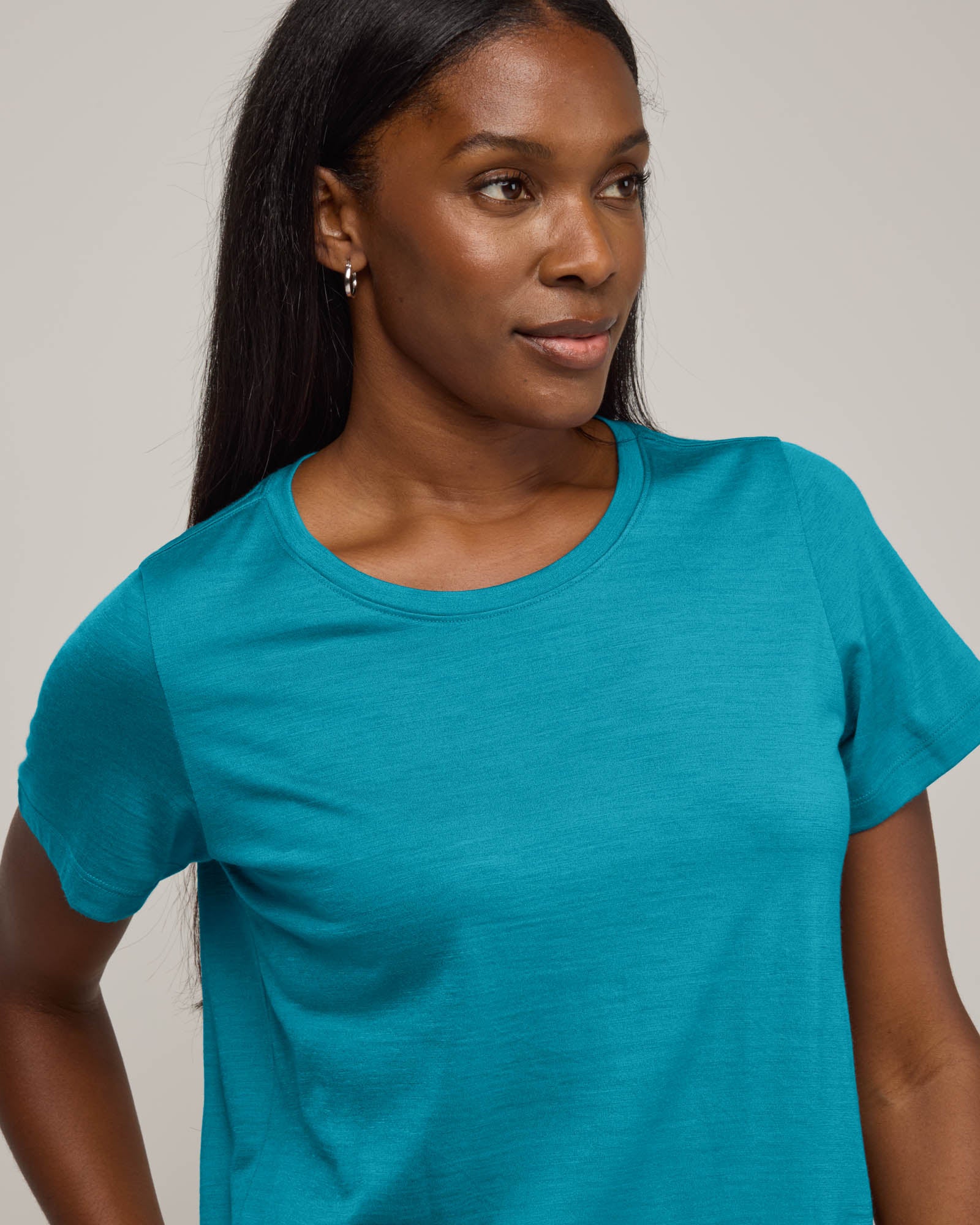 Zoe Easy Crew Neck Tee