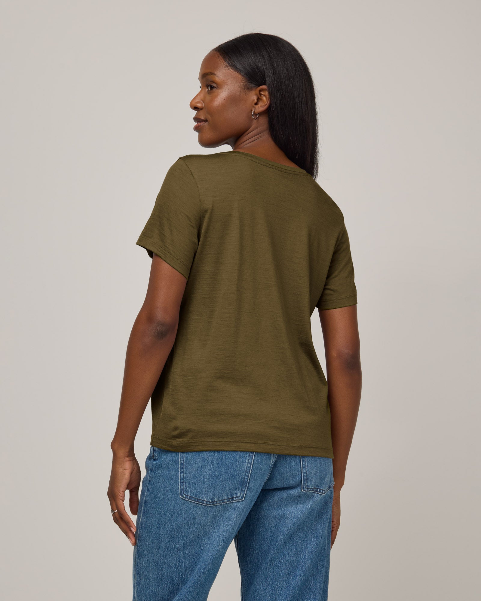 Zoe Easy Crew Neck Tee