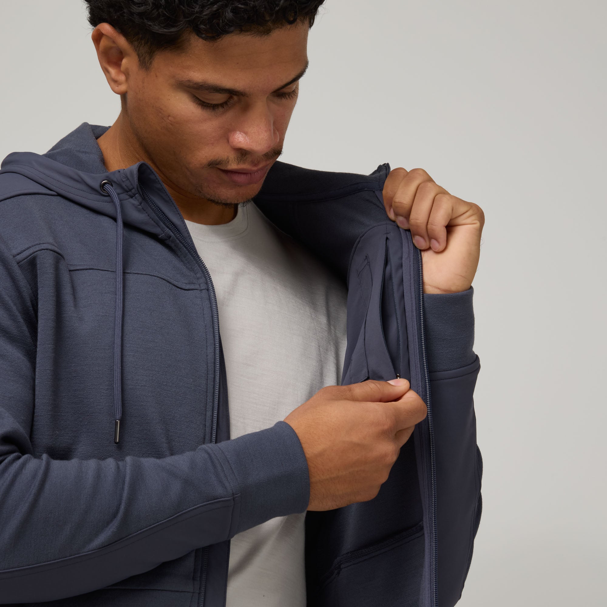 Men's Ponte Travel Hoodie