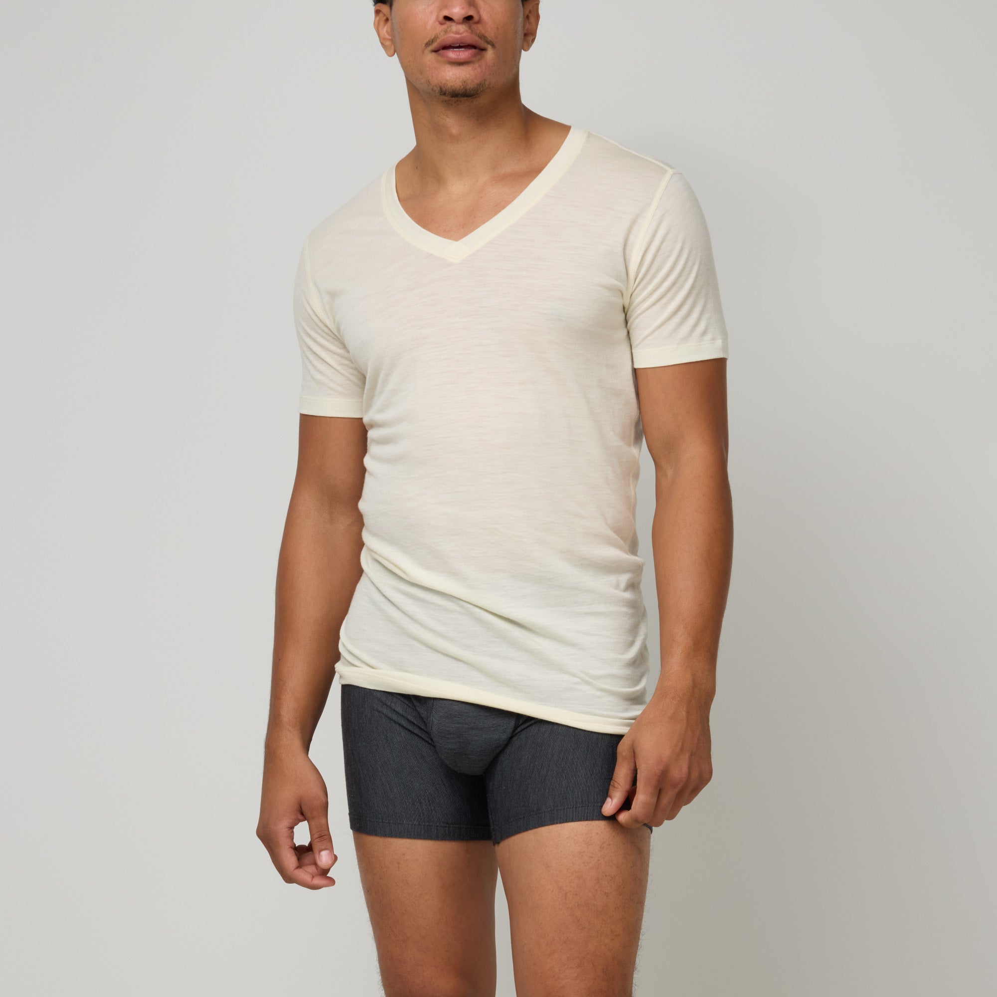 Men's 100% Wool Undershirt