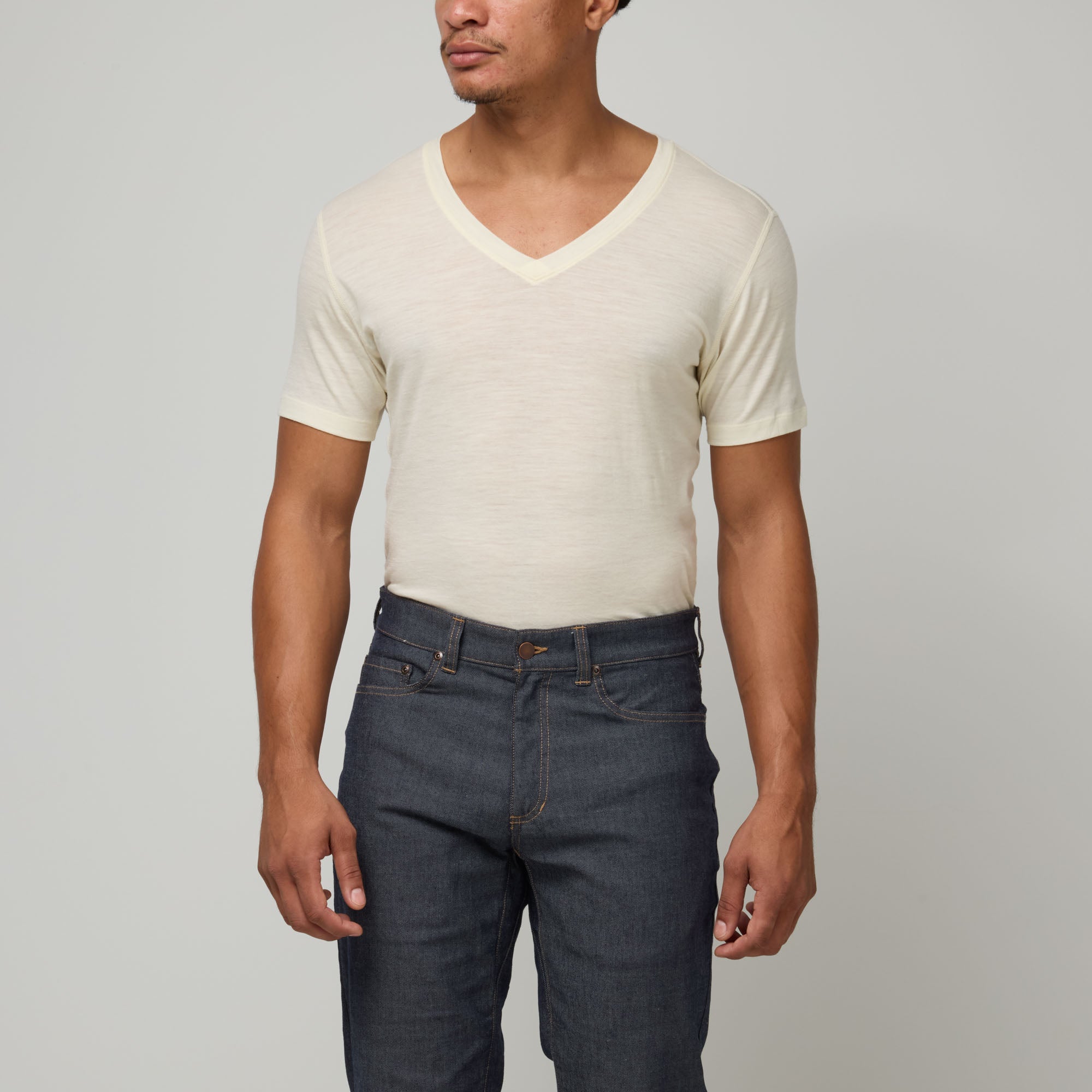 Men's 100% Wool Undershirt