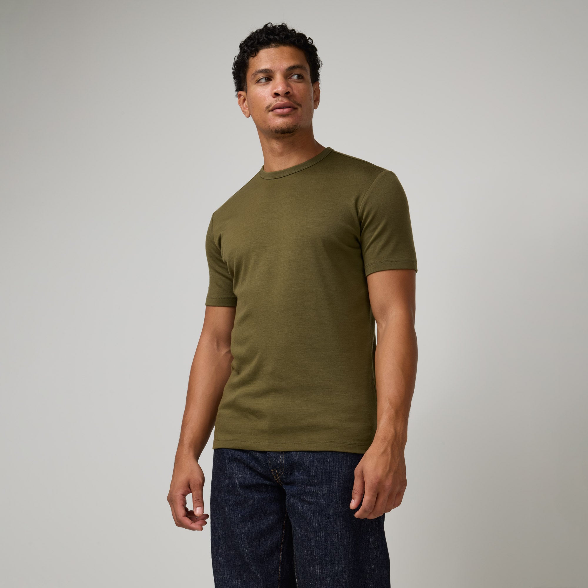 Men's Interlock Crew Neck Tee