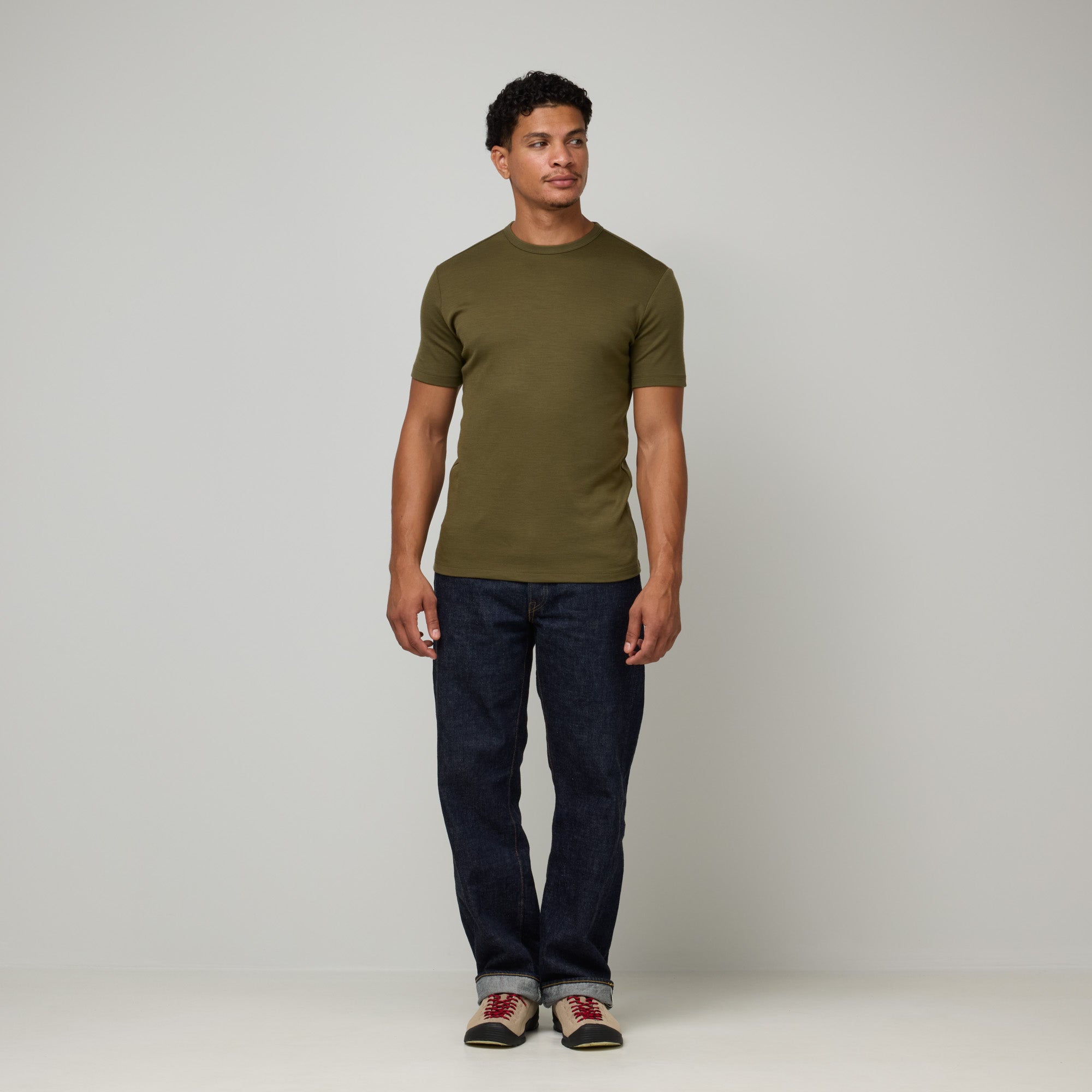 Men's Interlock Crew Neck Tee