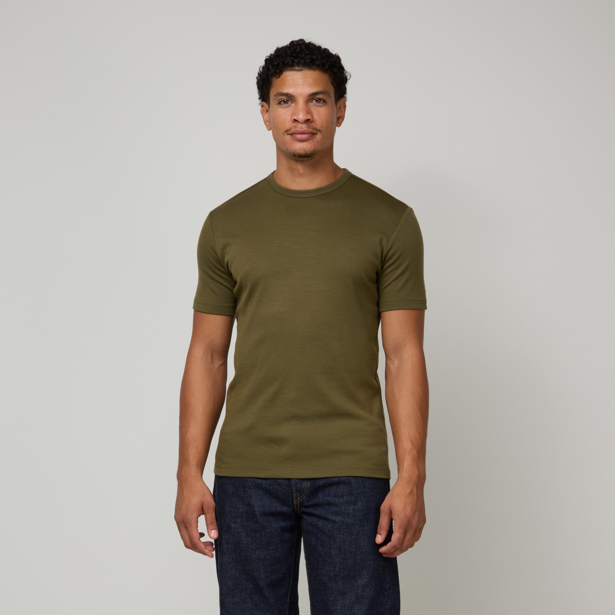 Men's Interlock Crew Neck Tee