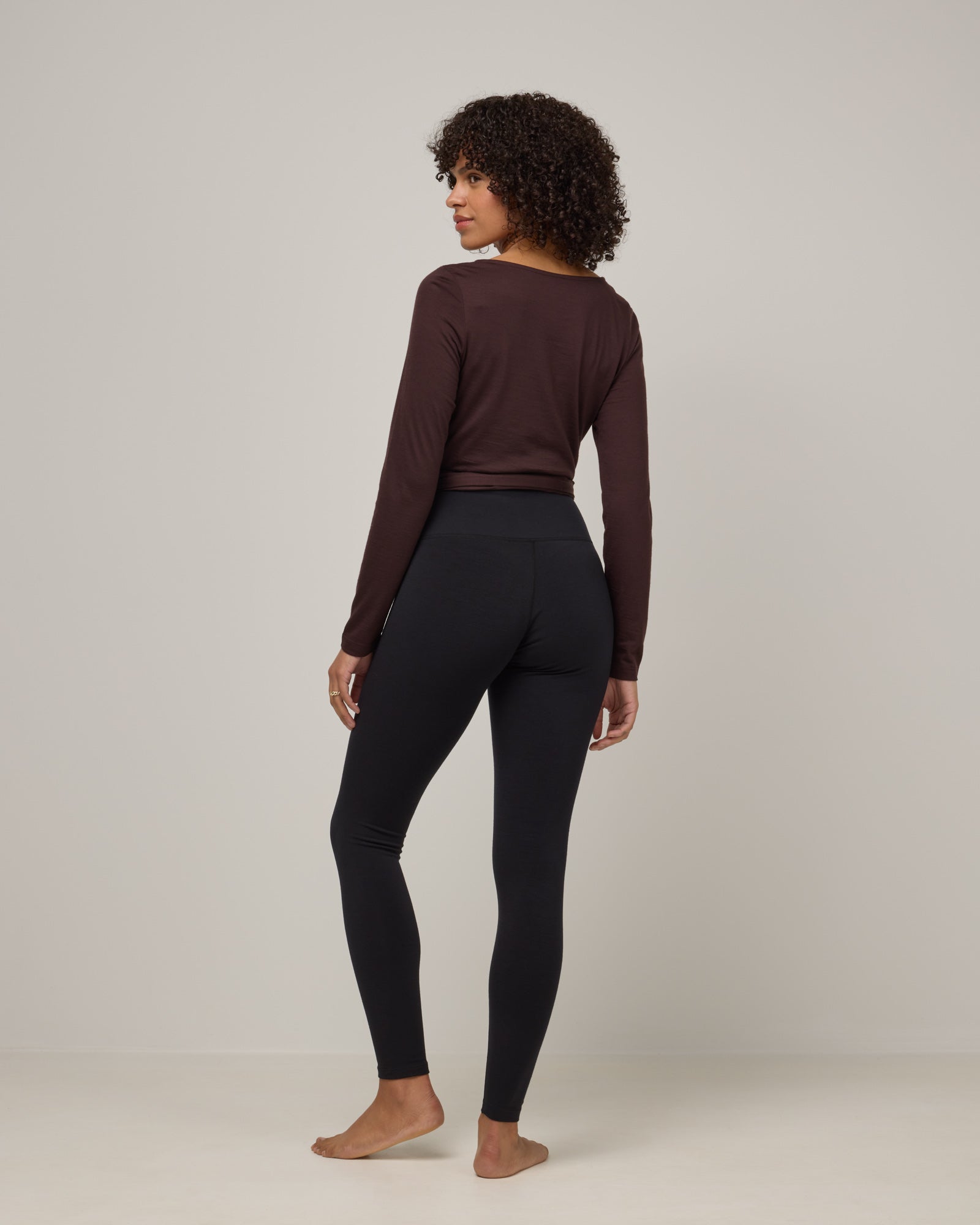 Summit Merino Wool Legging - Black – Axis Midweight Legging | wool&