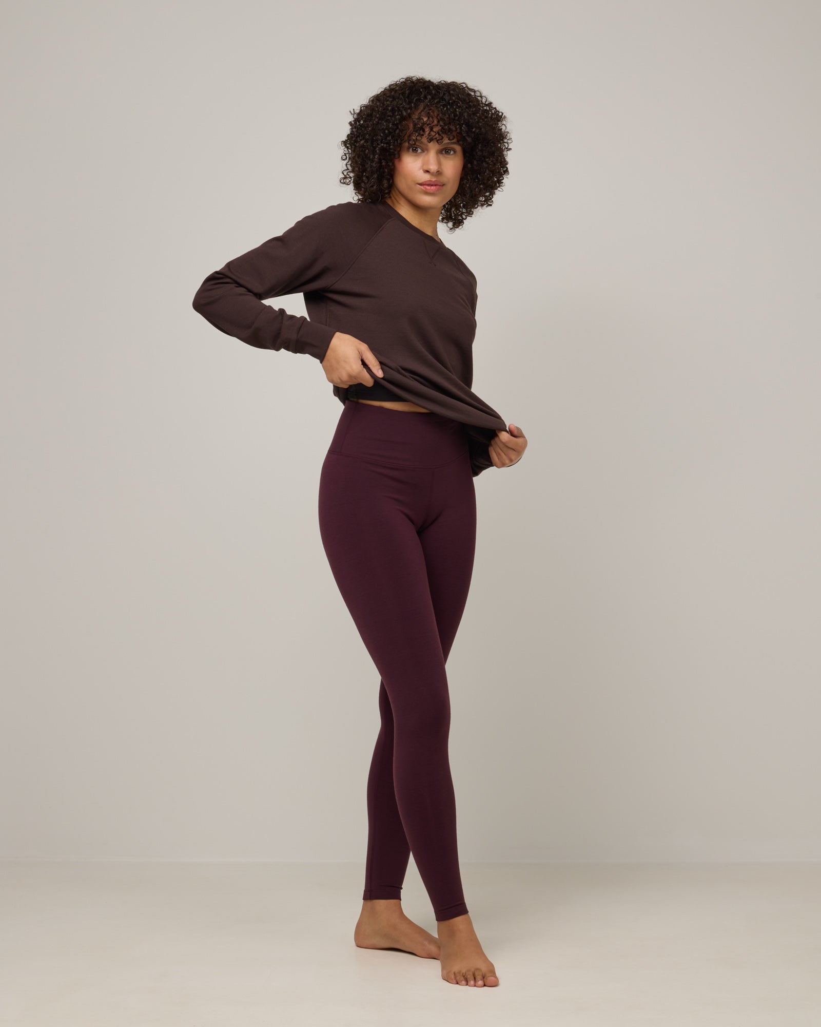 Summit Merino Wool Legging - Dark Marionberry – Axis Midweight