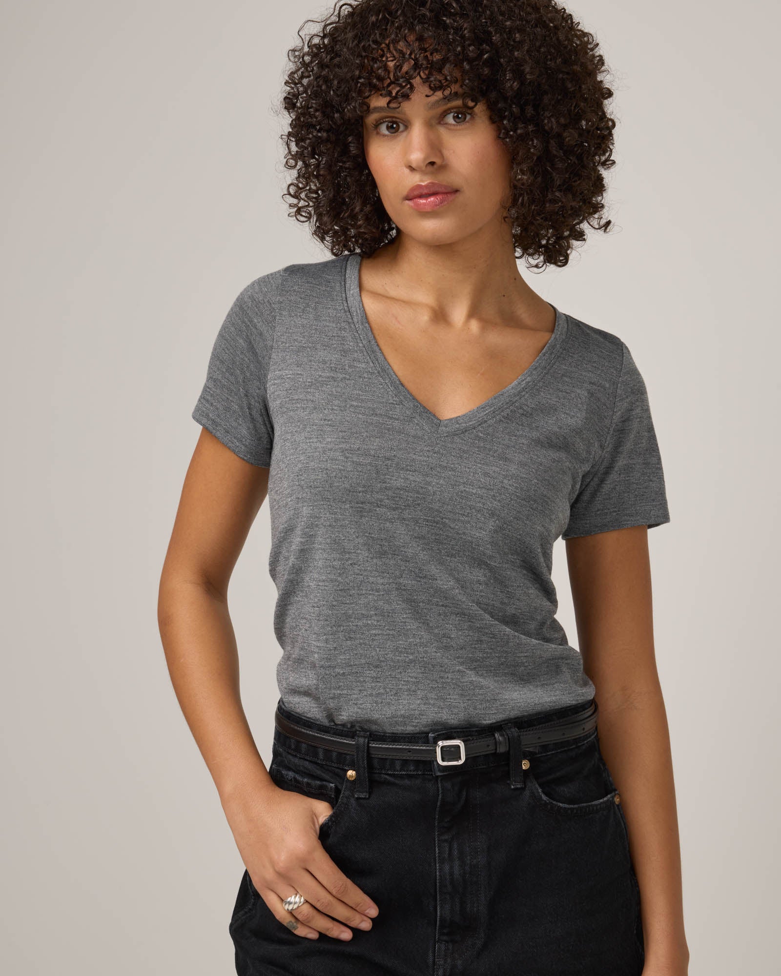 Morgan V-Neck Tee