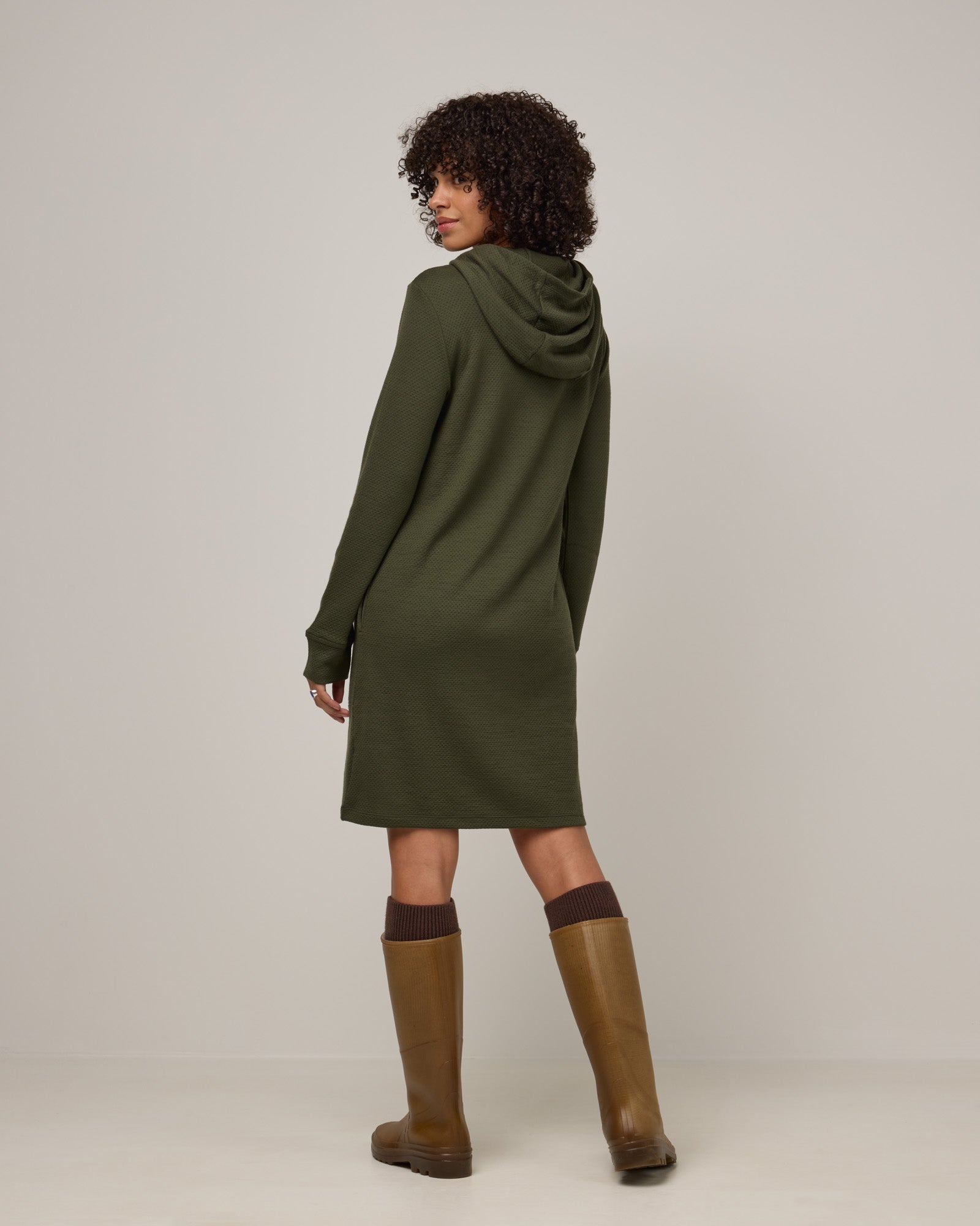 Mikayla Cowl Neck Dress