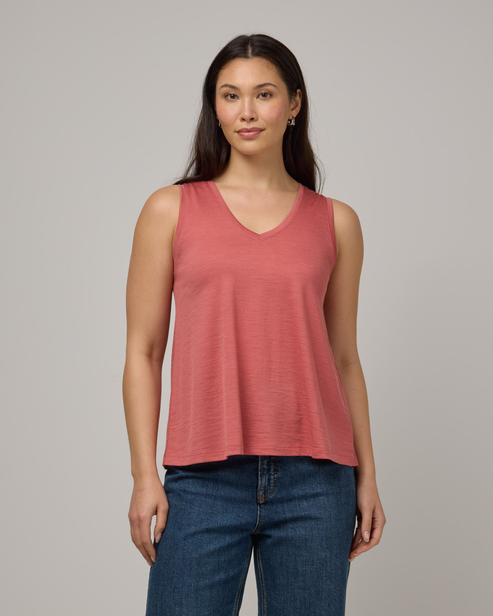 Poppy Merino Wool Reversible Tank - Dusty Cedar – Poppy Tank Top