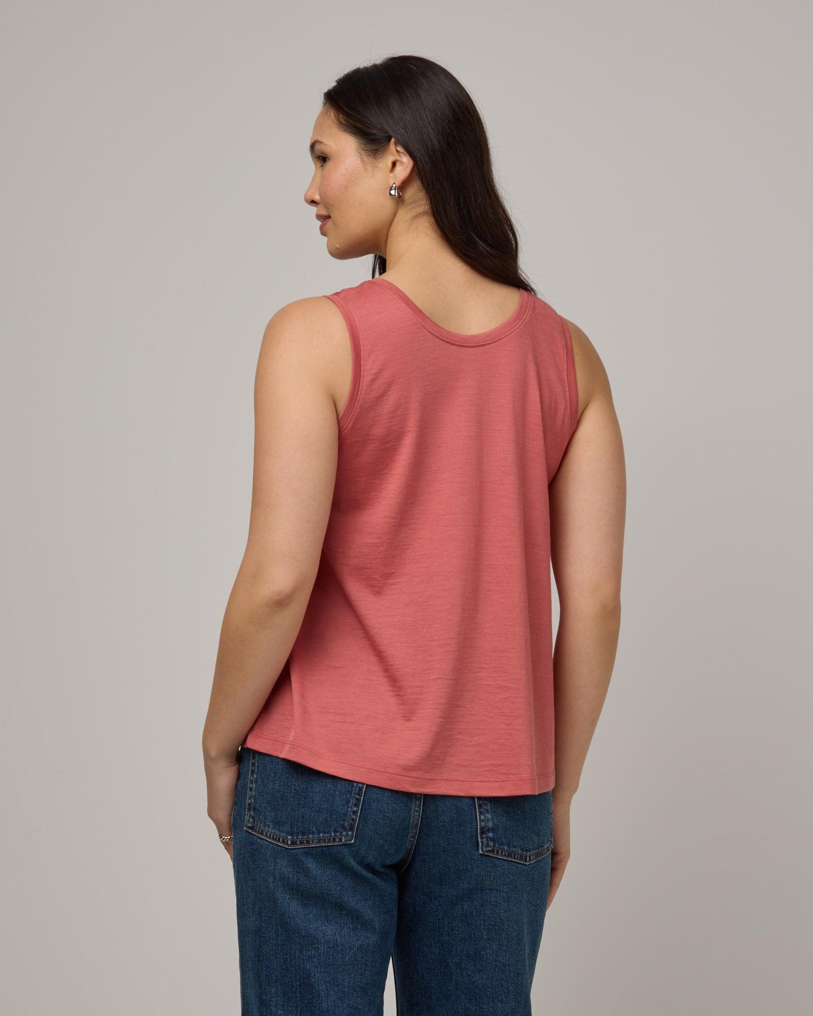 Poppy Merino Wool Reversible Tank - Dusty Cedar – Poppy Tank Top