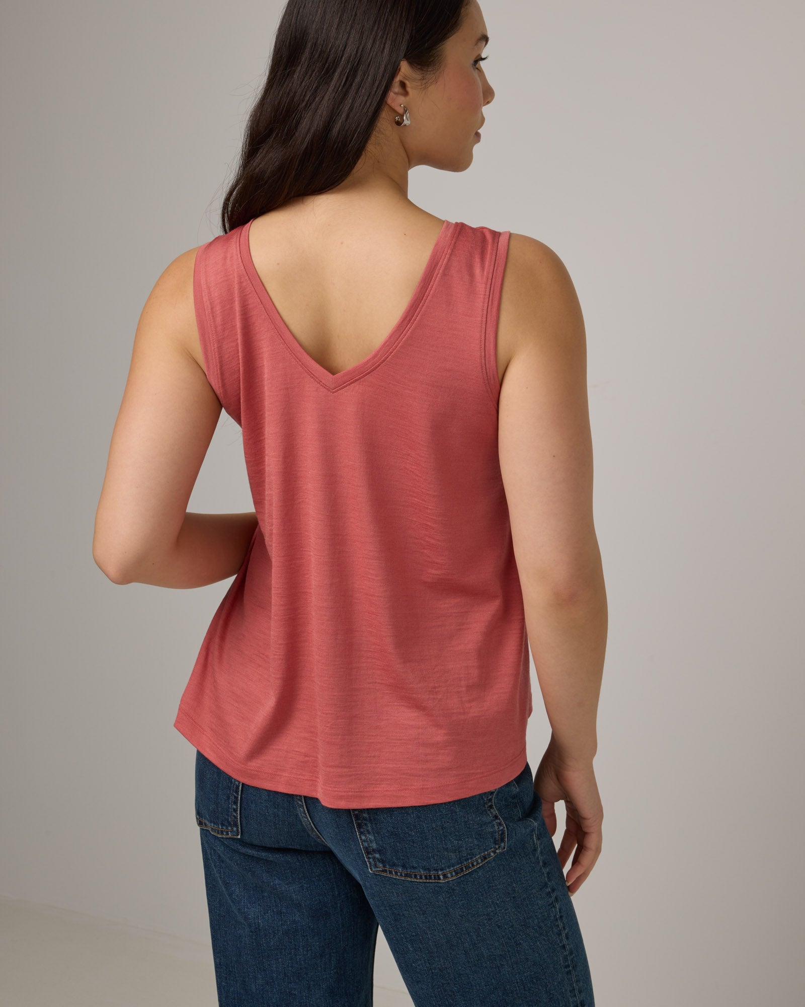Poppy Merino Wool Reversible Tank - Dusty Cedar – Poppy Tank Top
