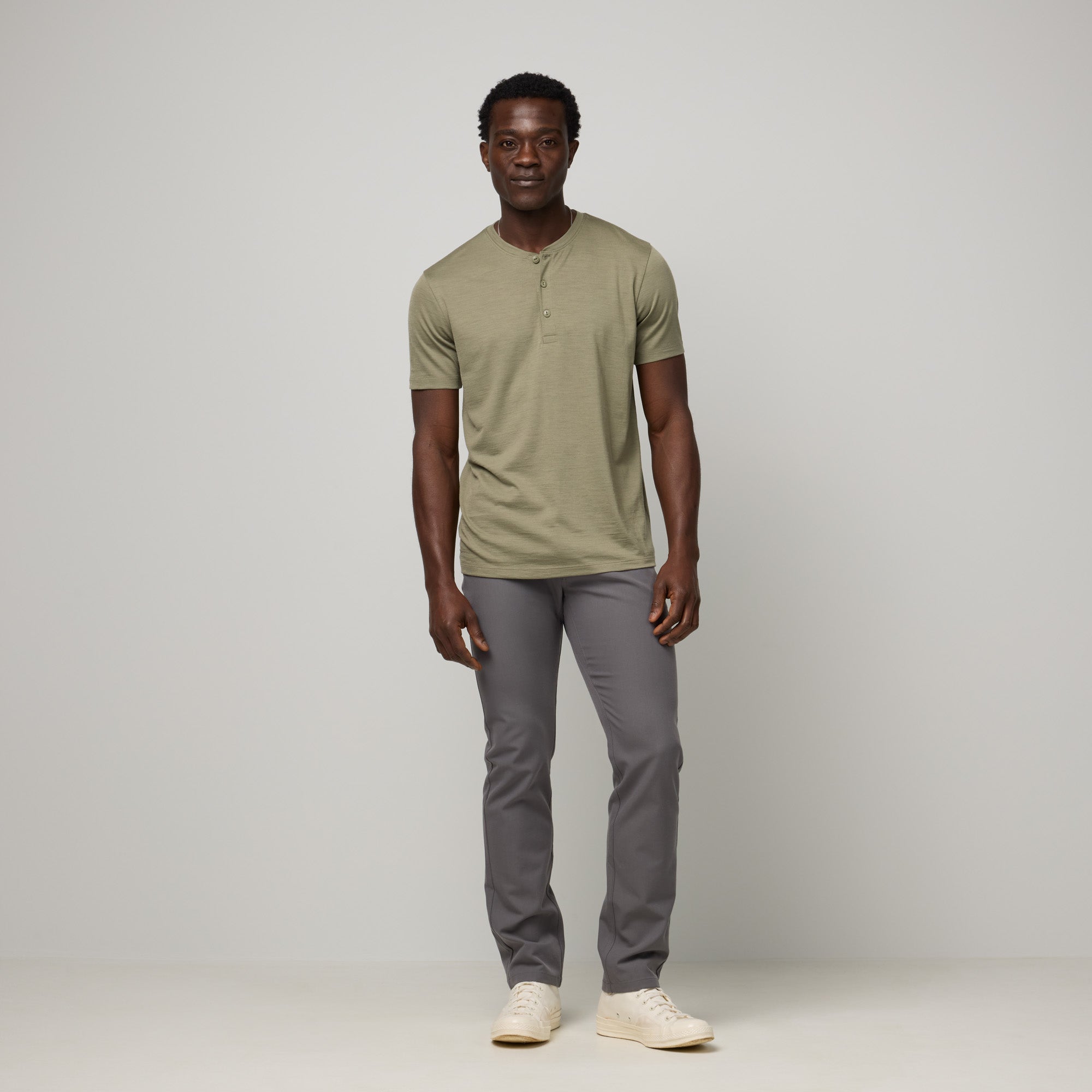 Men's Signature Short Sleeve Henley