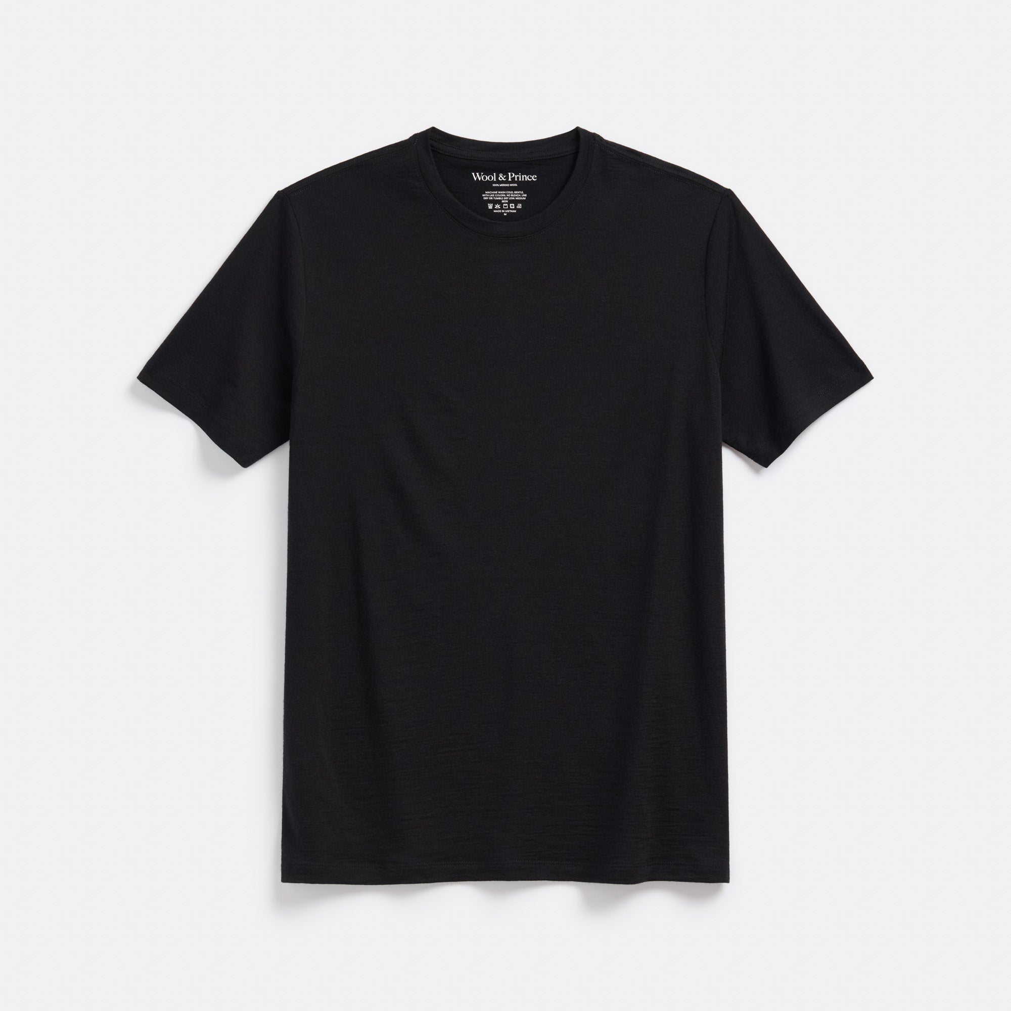 Men's 100% Wool Crew Neck Tee