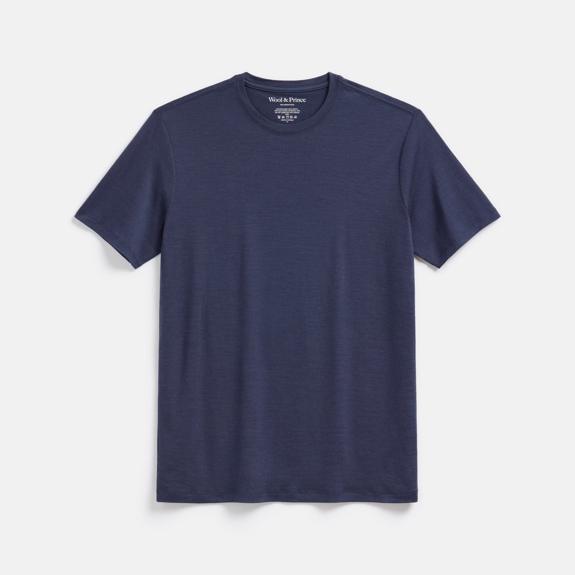 Men's 100% Wool Crew Neck Tee