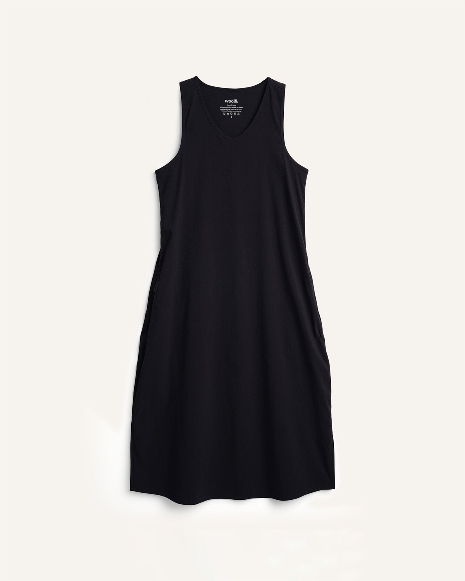 sachin and babi light blue dress EverActive™ Racerback Dress with Built-In Bra main image 1