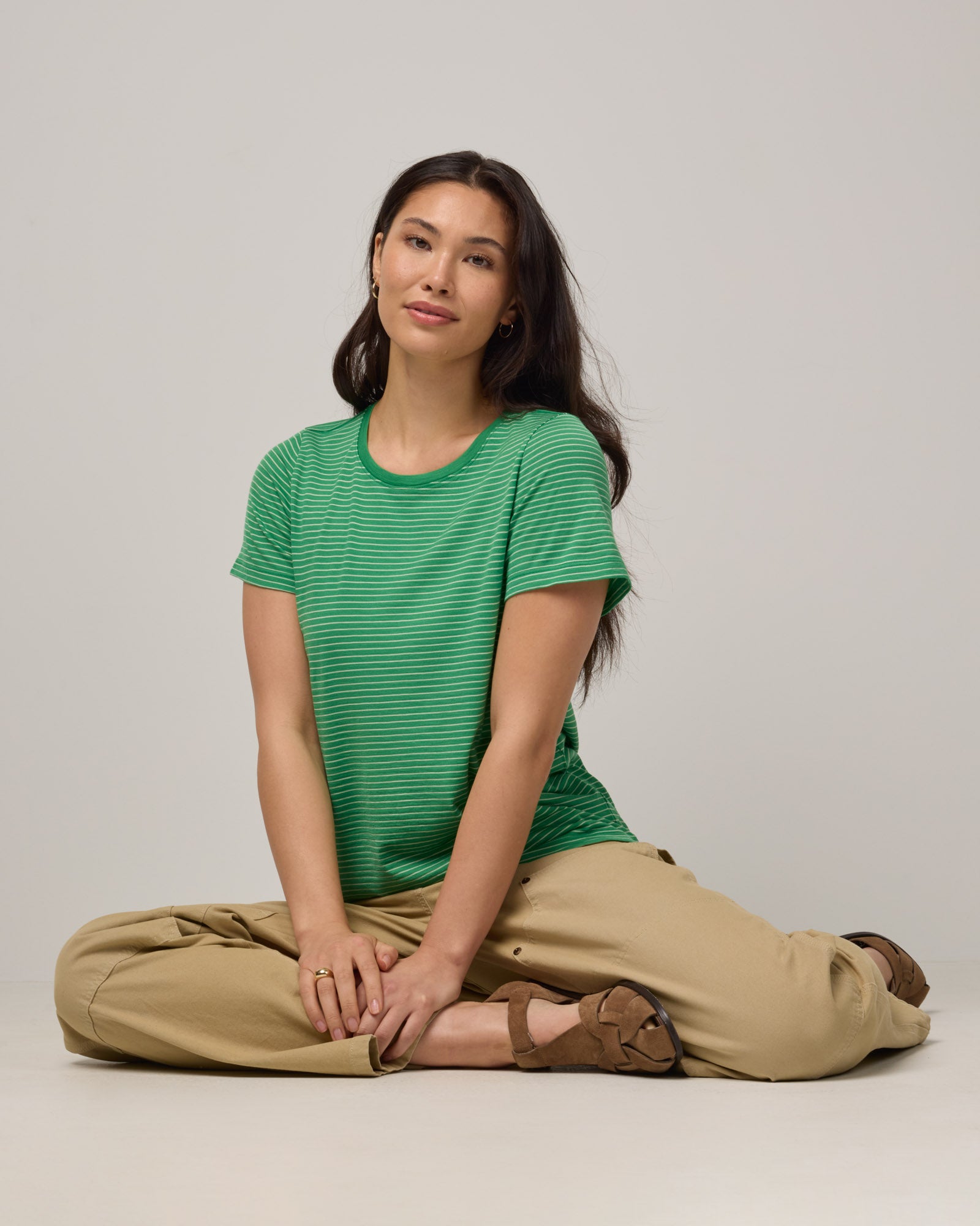 Zoe Easy Crew Neck Tee