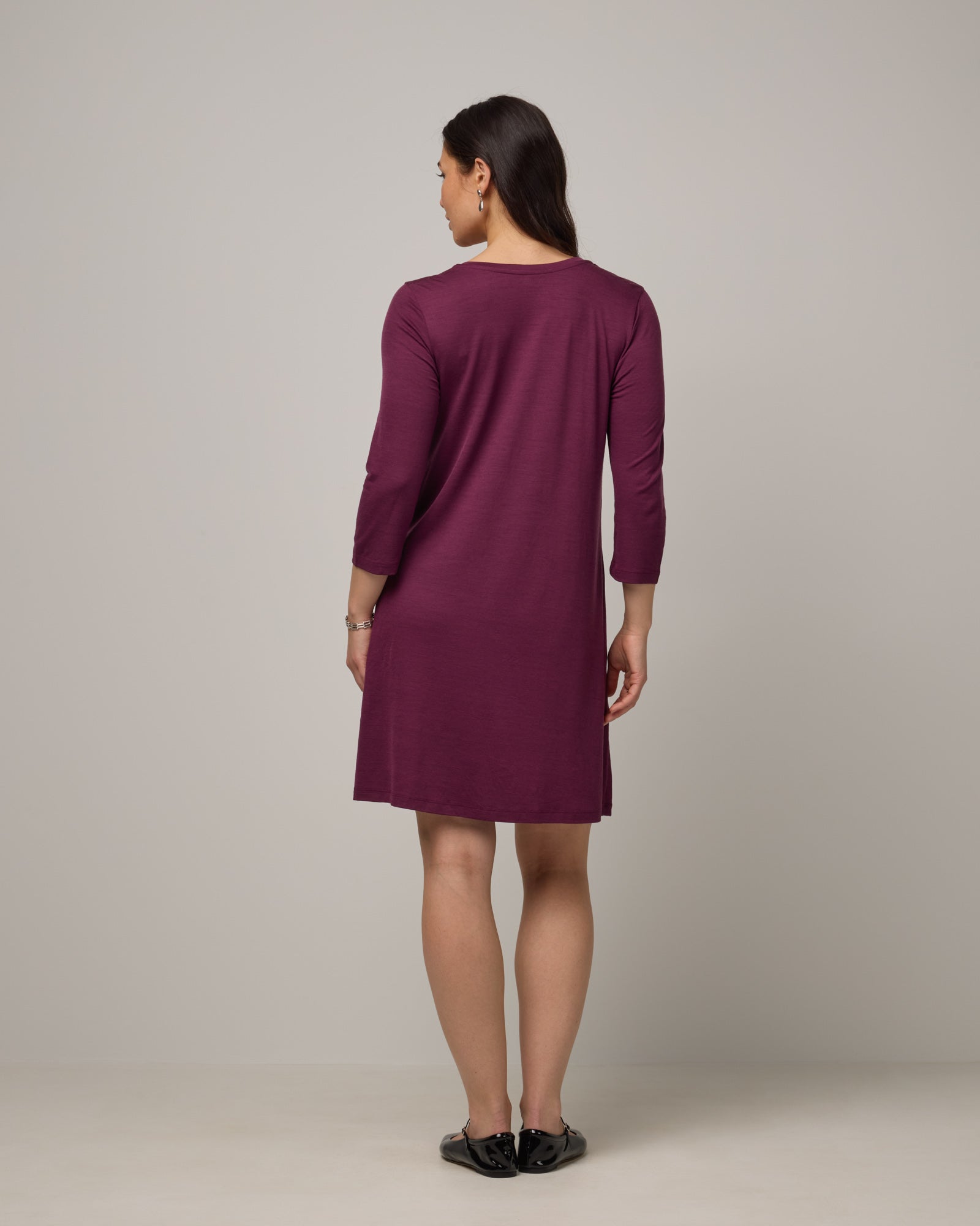 Willow Merino Wool Swing Dress