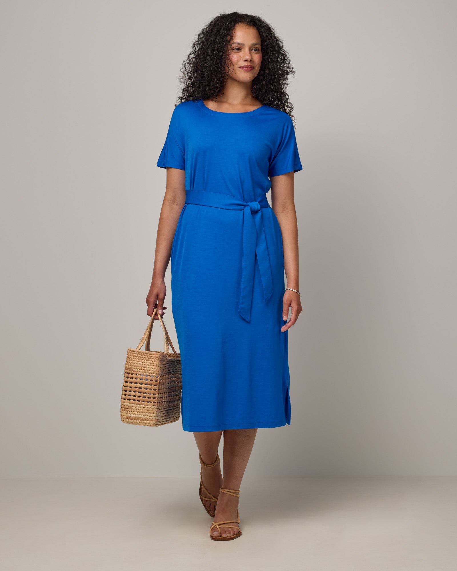 Cora Merino Wool Shift Dress - Ultramarine – Cora Shift Dress