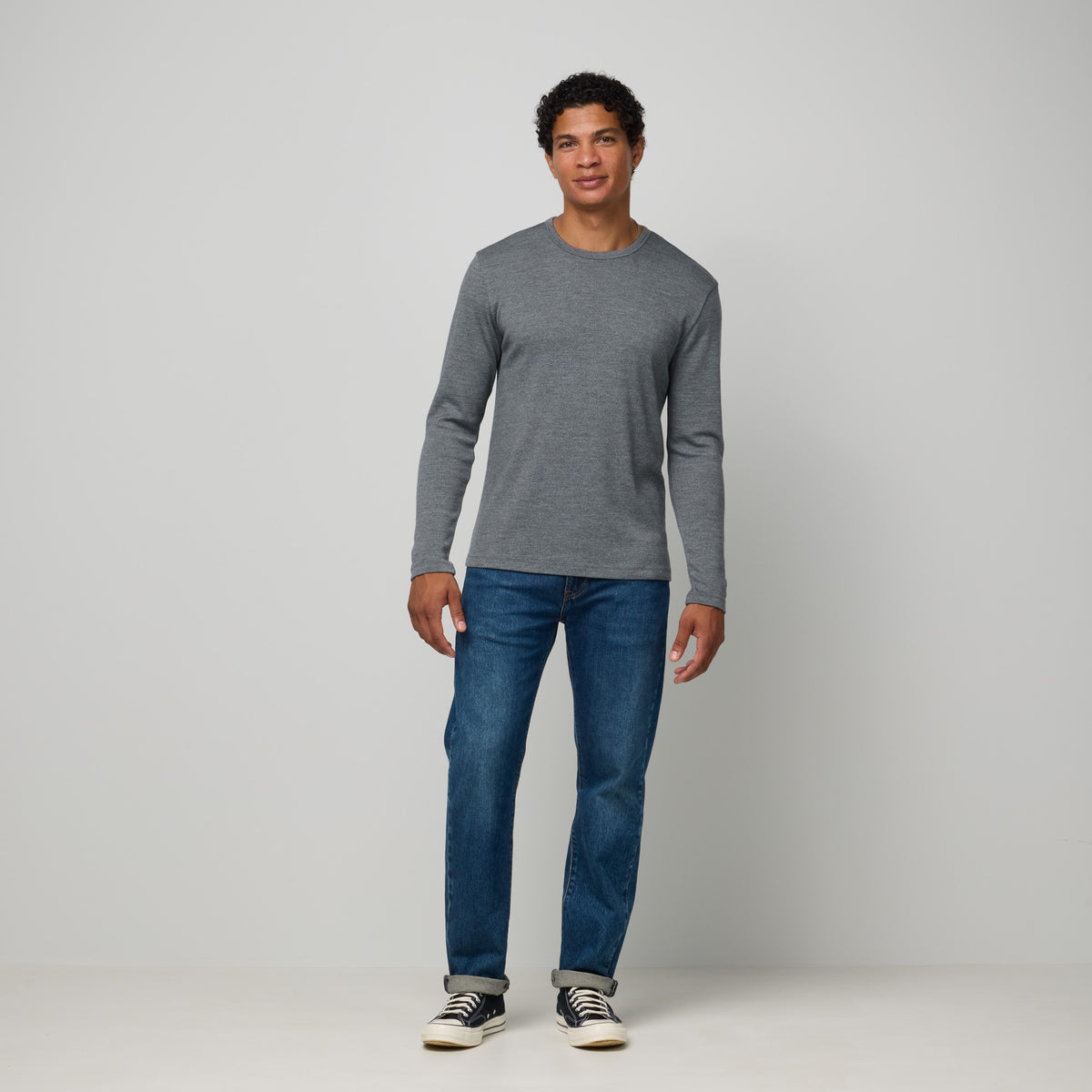 Men's Interlock Long Sleeve Tee
