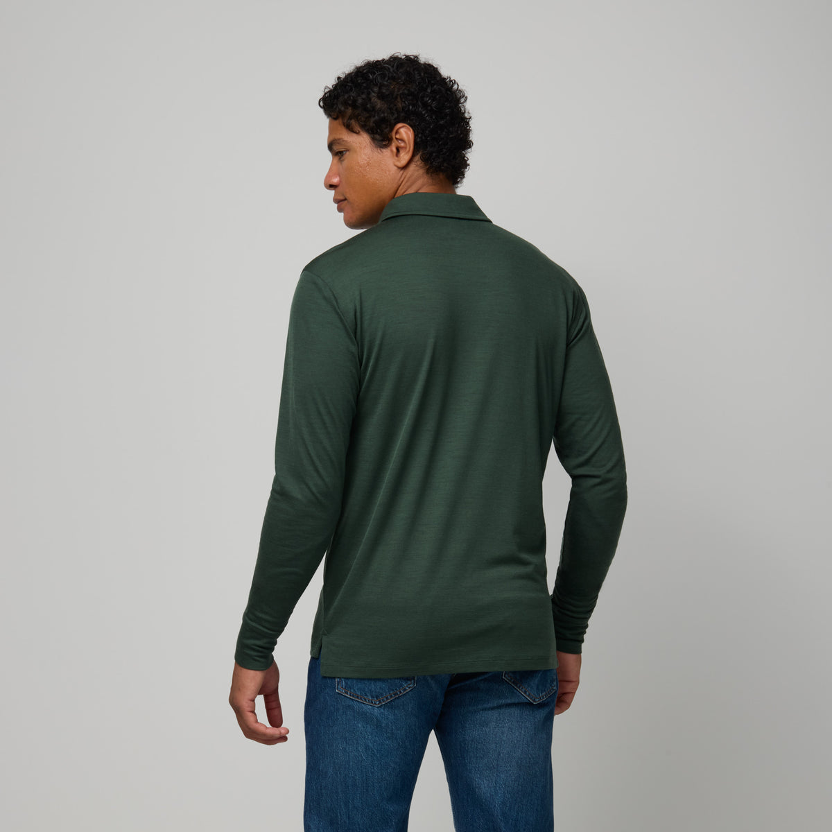 Men's Signature Long Sleeve Polo