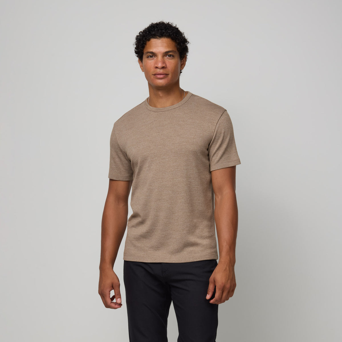 Men's Interlock Crew Neck Tee