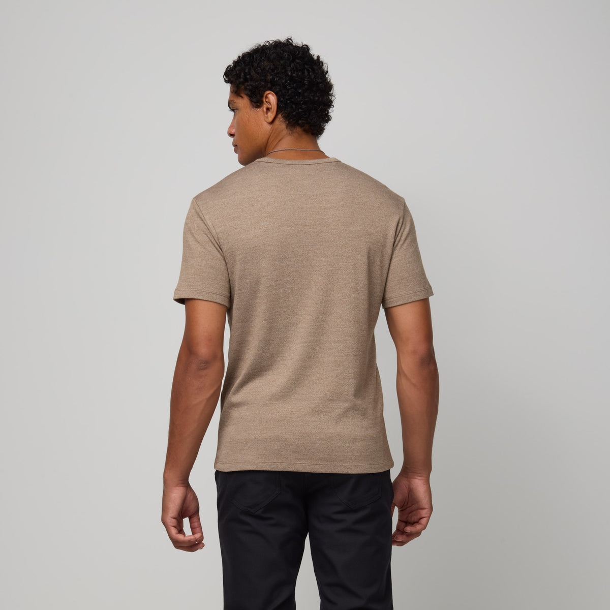 Men's Interlock Crew Neck Tee