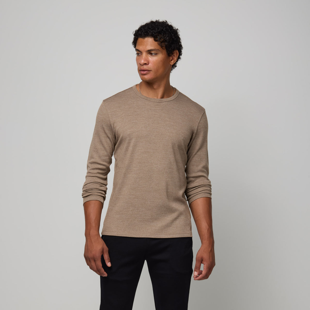 Men's Interlock Long Sleeve Tee