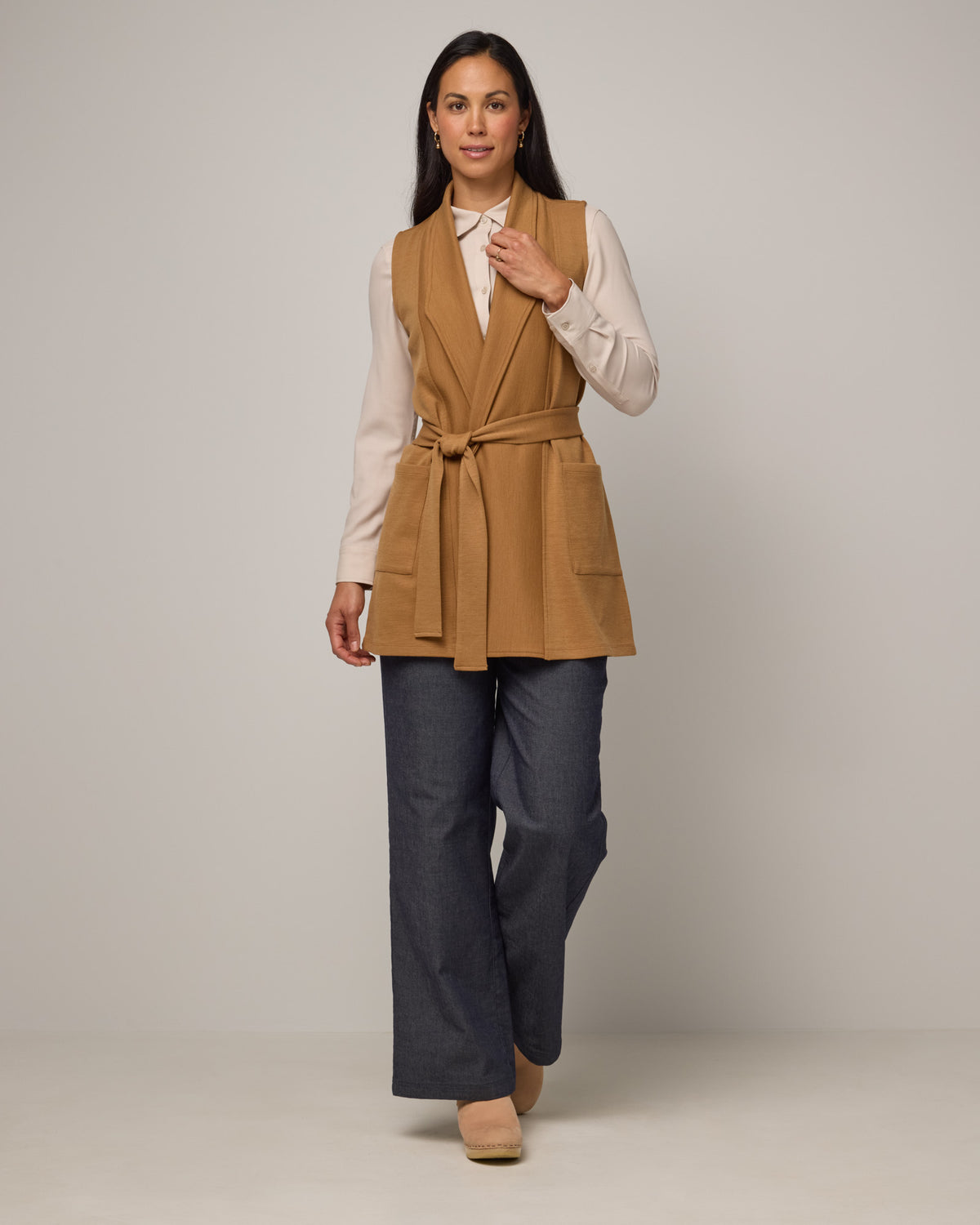 Dylan Belted Vest