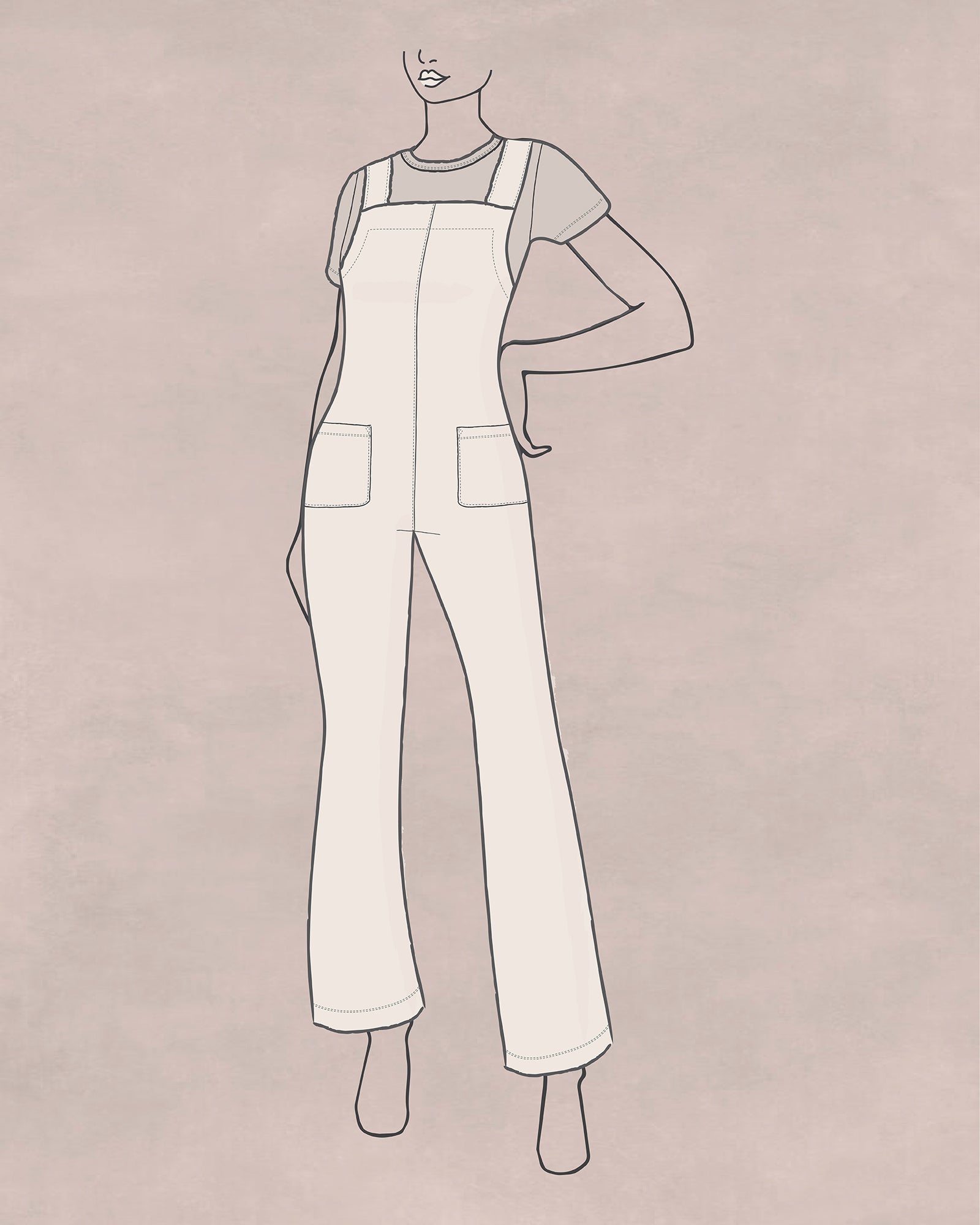 Ponte Jumpsuit (Design Studio)