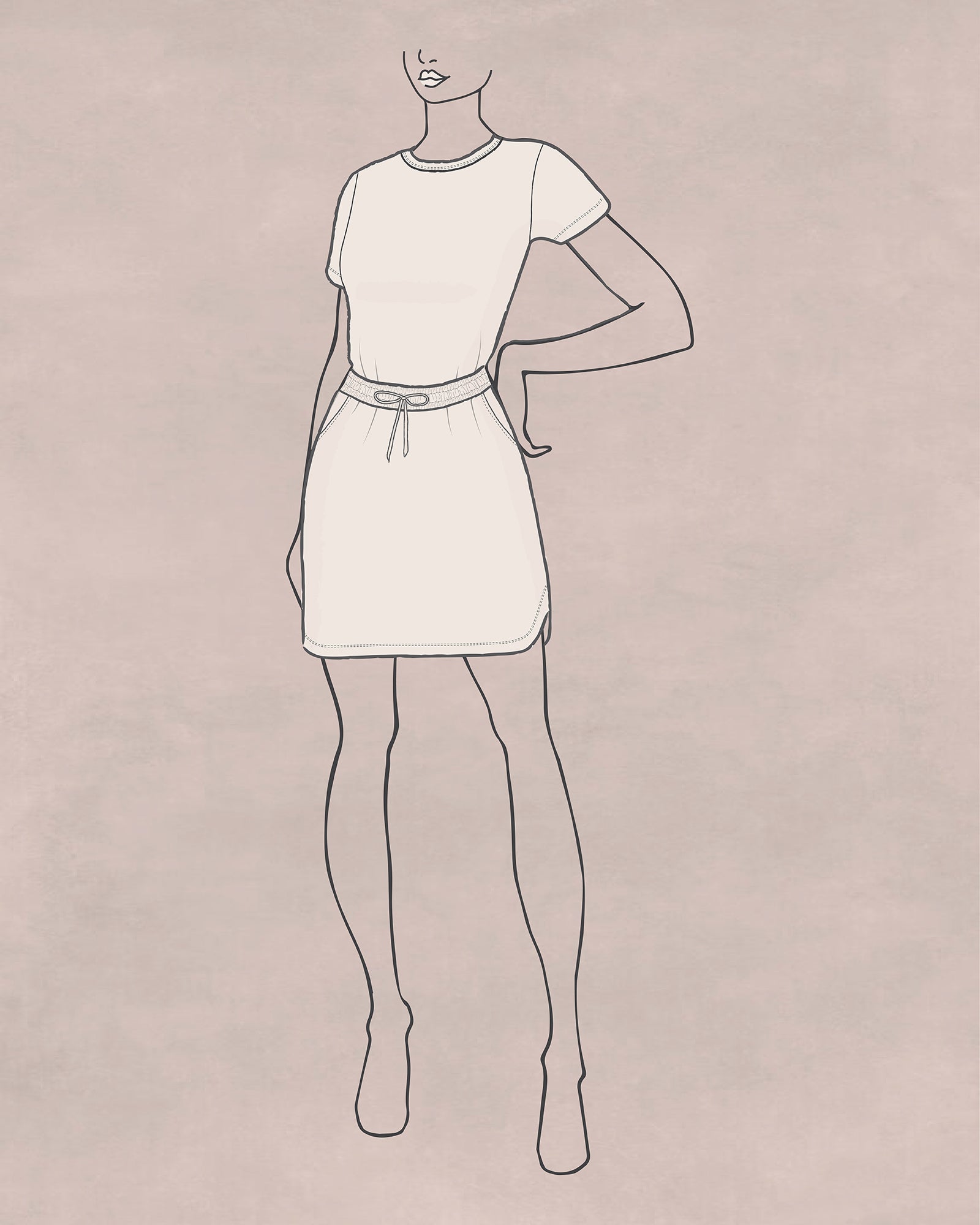 Woven Skirt (Design Studio)