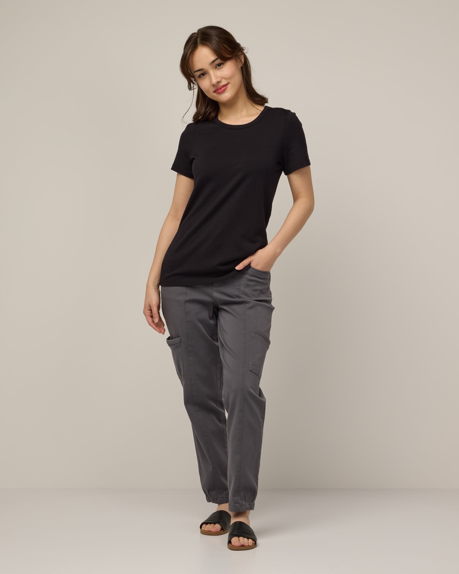 Cara 100% Wool Fitted Tee