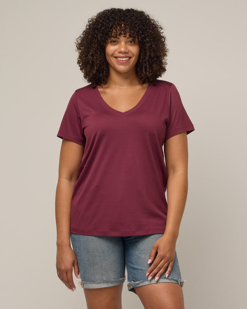 Morgan V-Neck Tee