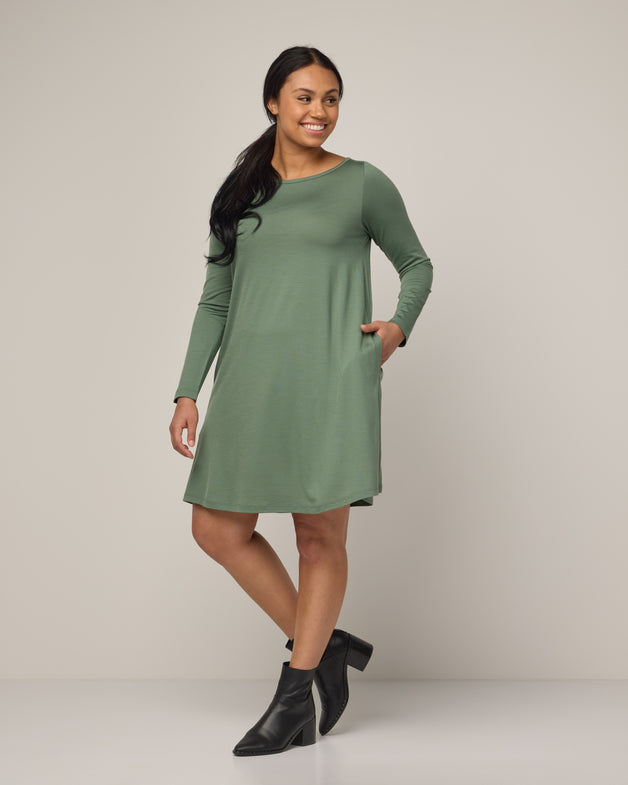Rowena shop swing dress