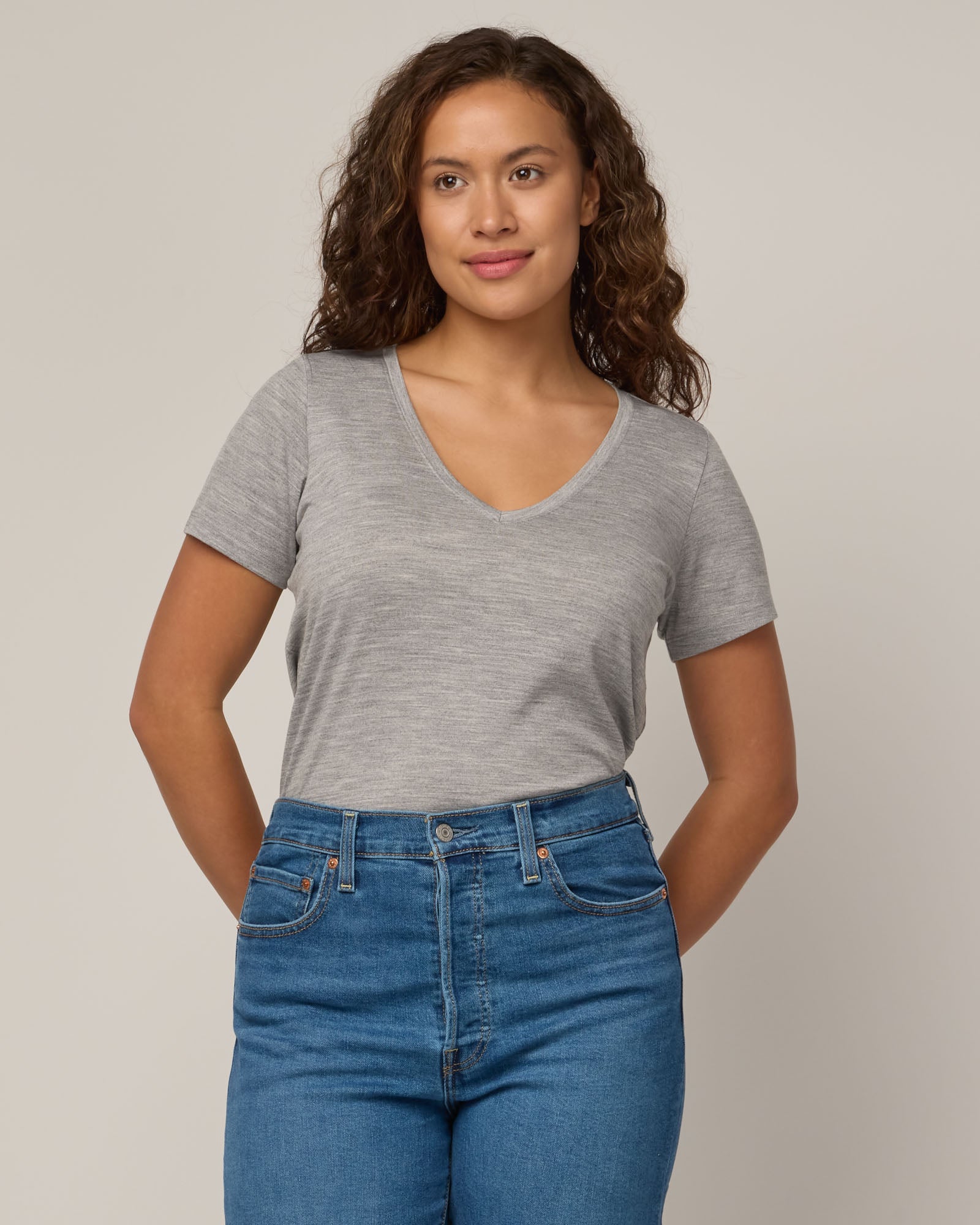 Morgan V-Neck Tee